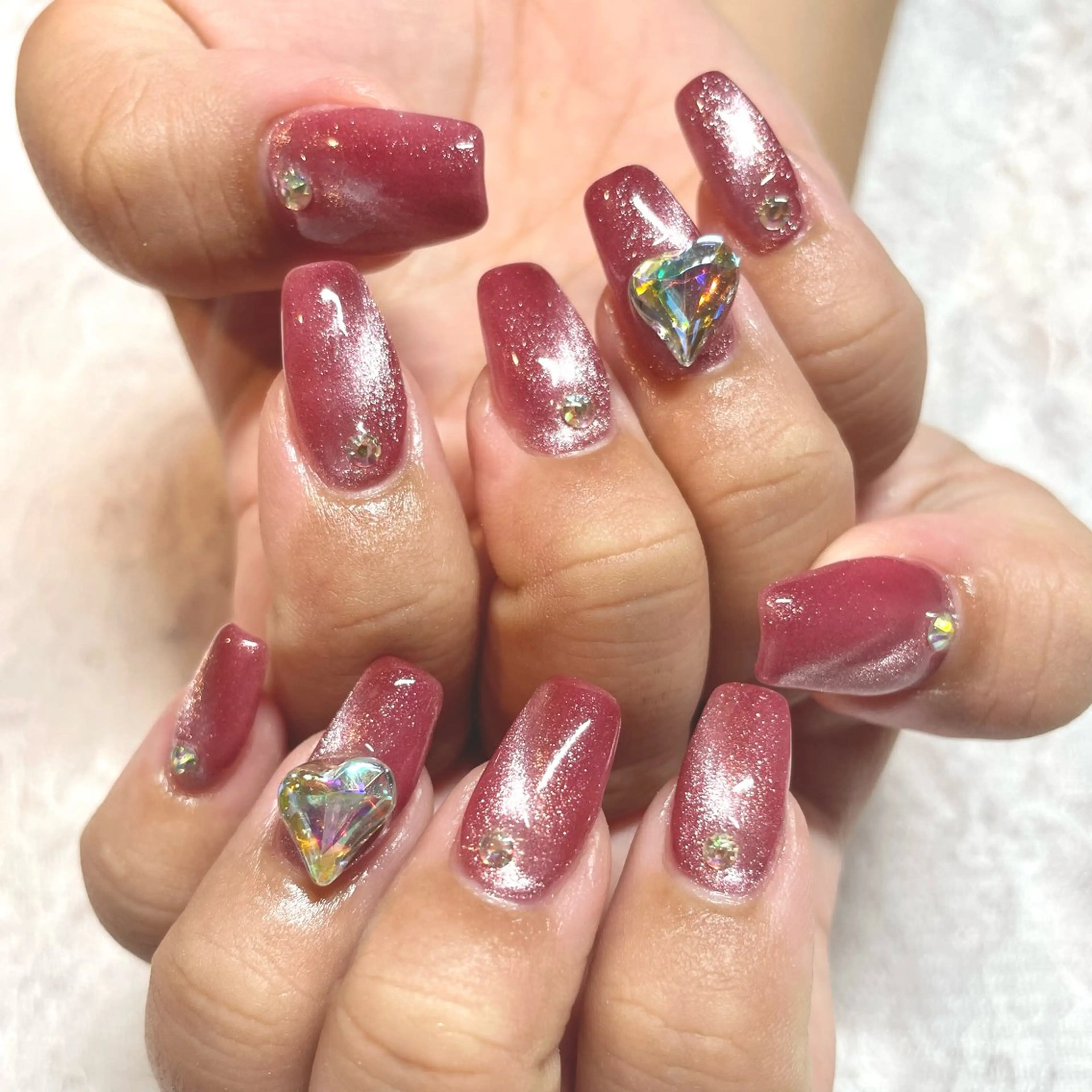 ネイル ハンドネイル Nail ヌシん家 AKANEのネイルデザイン