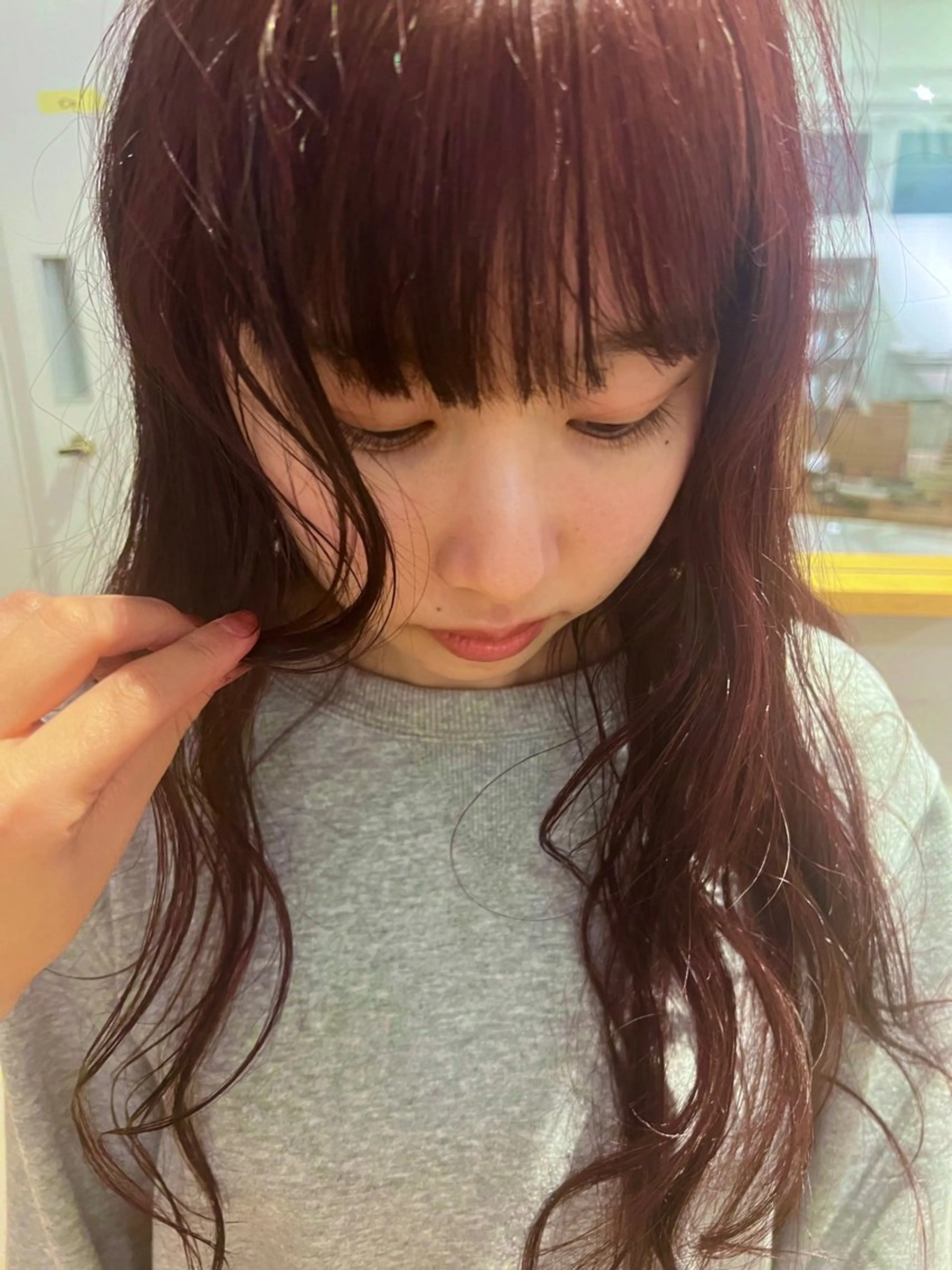 カラー 南部 綾音のヘアスタイル