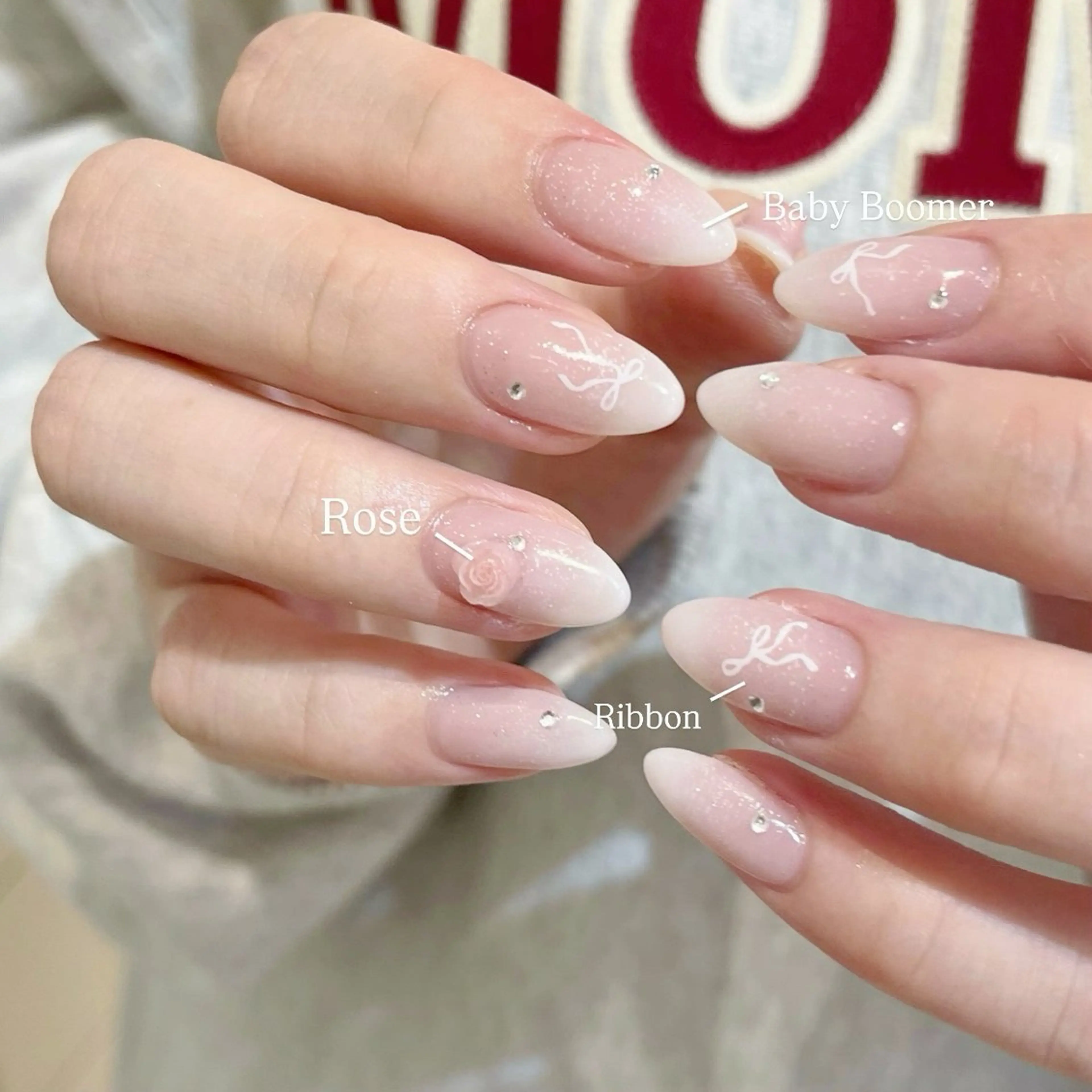 ネイル ハンドネイル Momone /渋谷/パラジェルのネイルデザイン