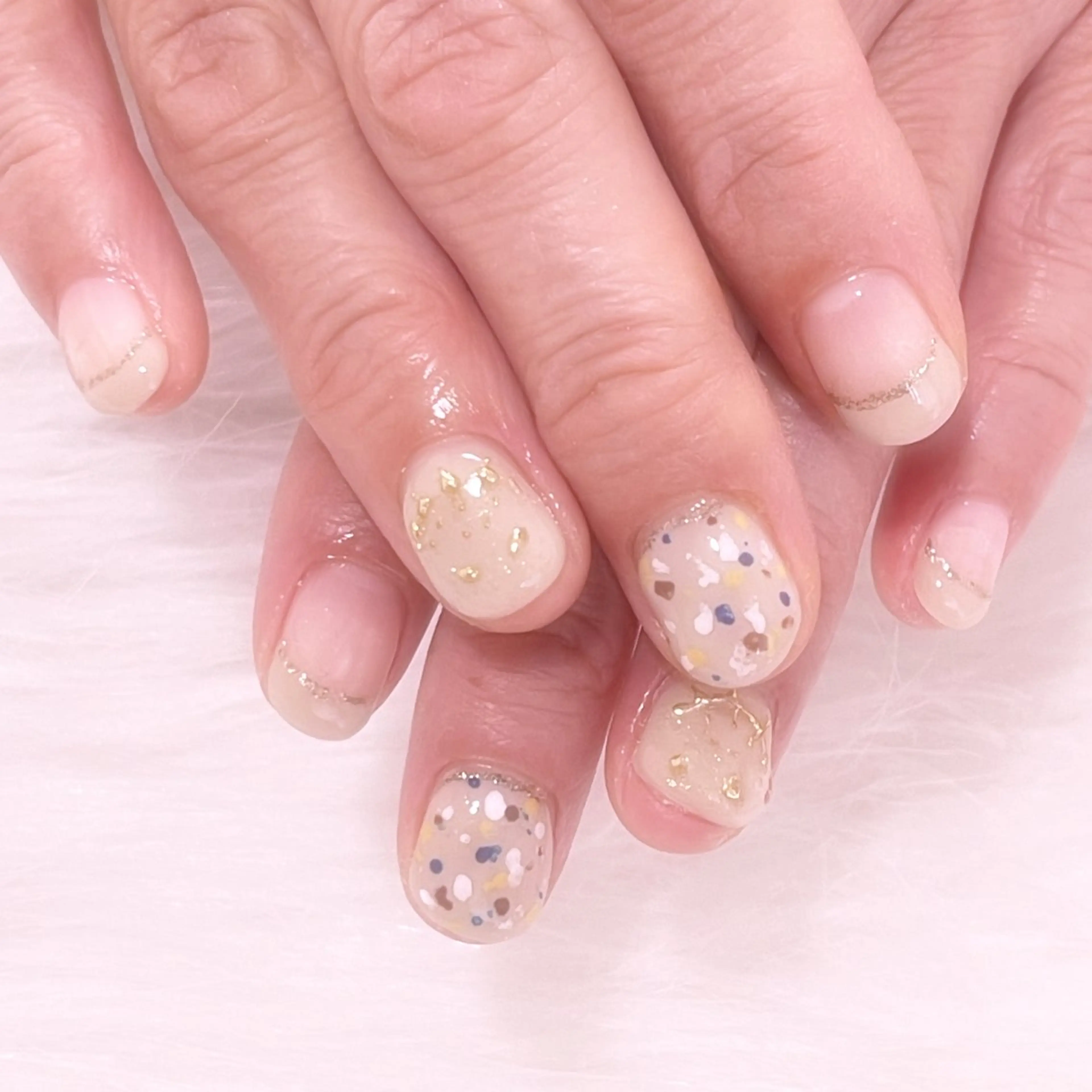 ネイル ハンドネイル 梅島の ネイル屋さんのネイルデザイン