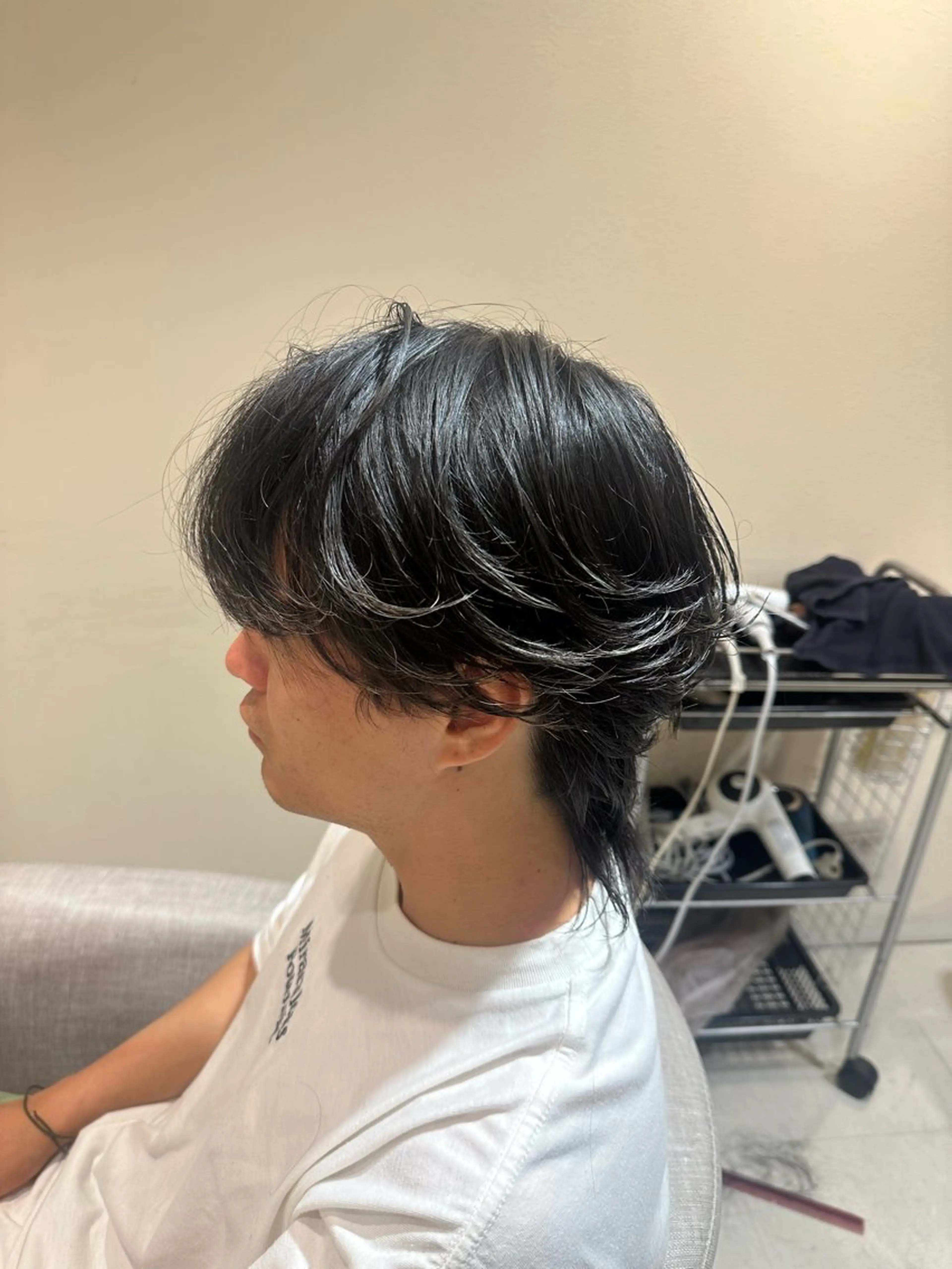 ショート 伸ばしかけ ウルフカット CreBiA あきとのヘアスタイル