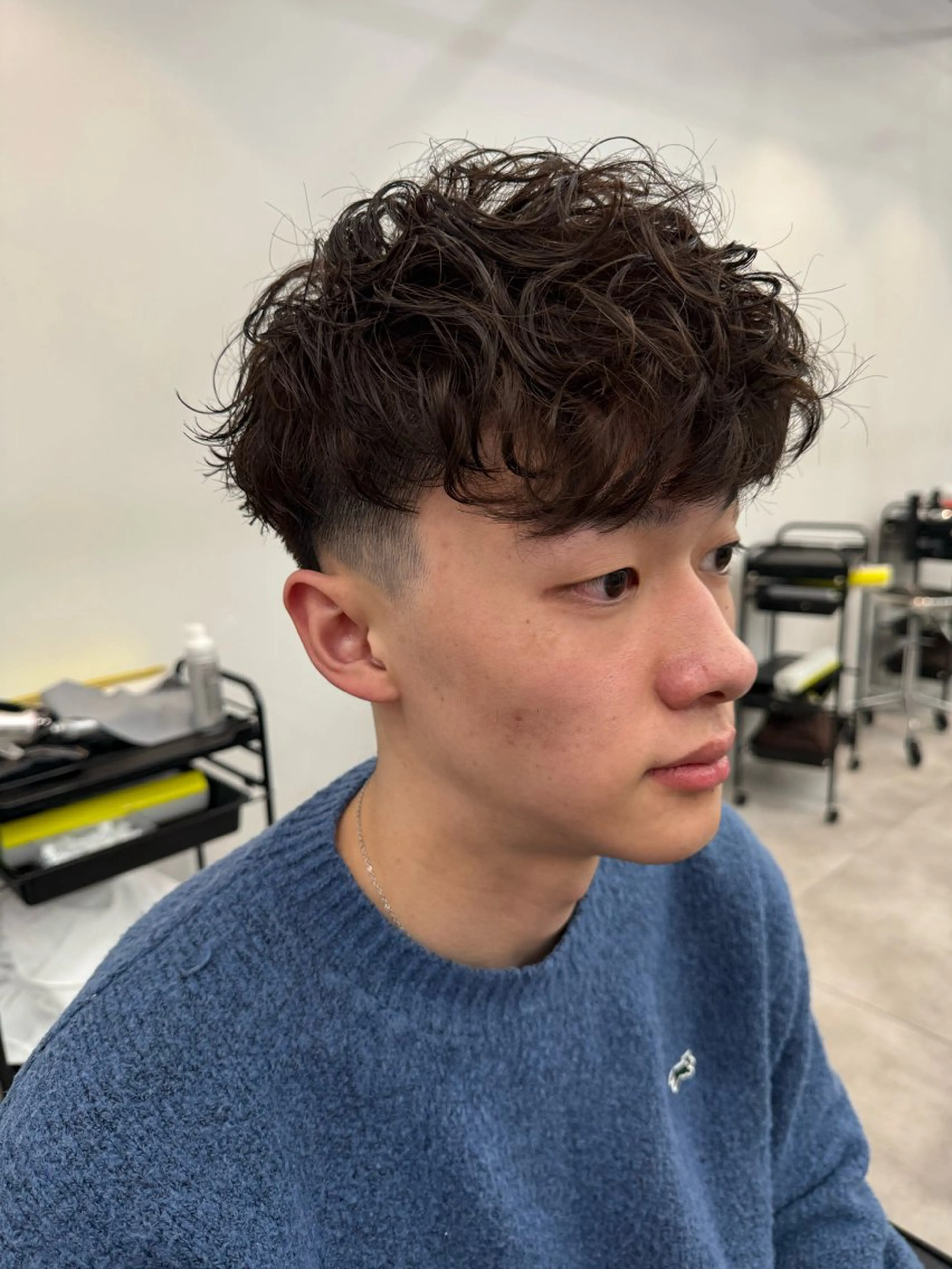 パーマ メンズ カット パーマ メンズパーマ/長岡 坂口祥貴/店長のヘアスタイル
