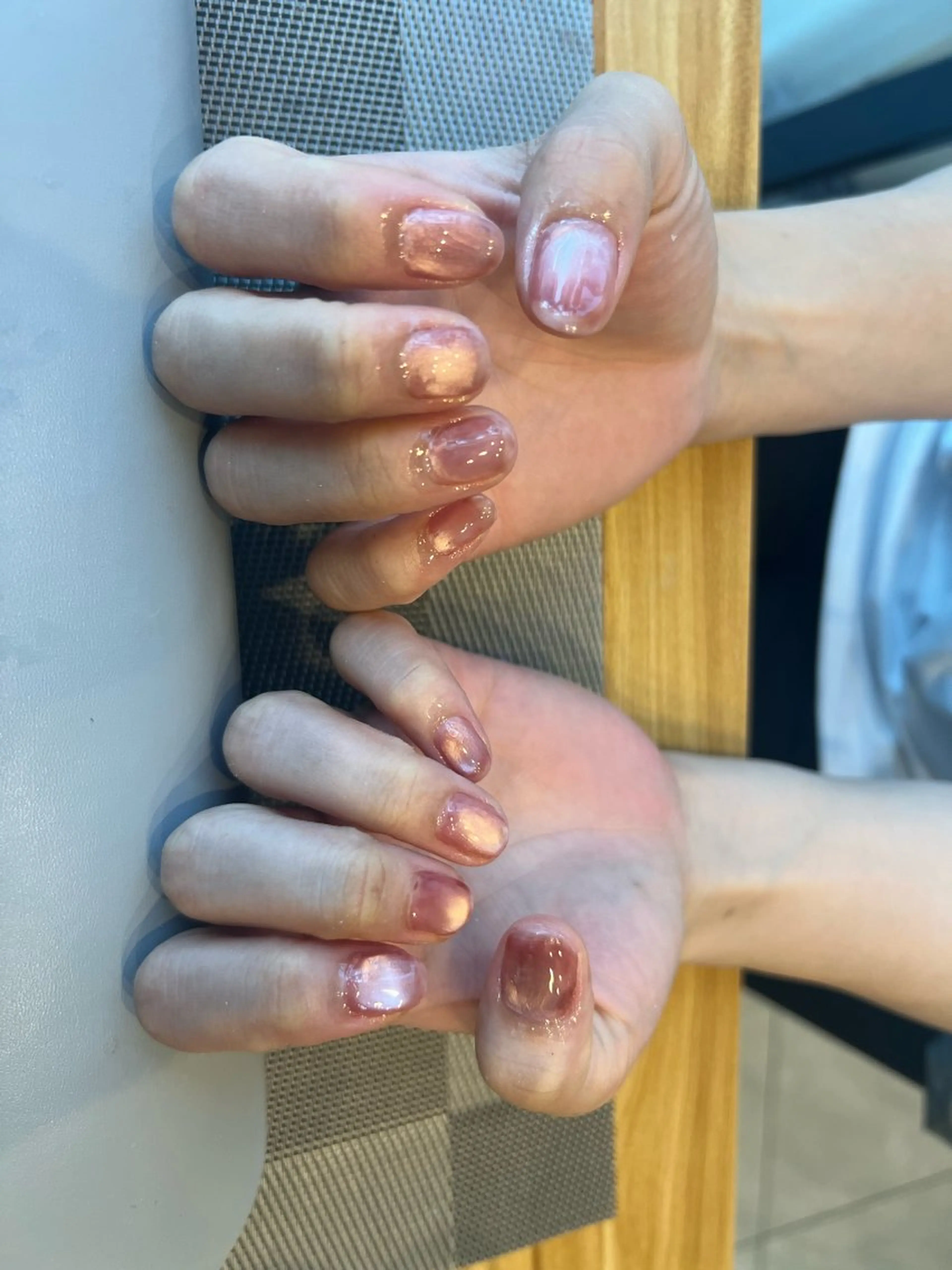 ネイル マグネットネイル ワンカラーネイル 君美ネイル所属・南田 リジュンのネイルデザイン