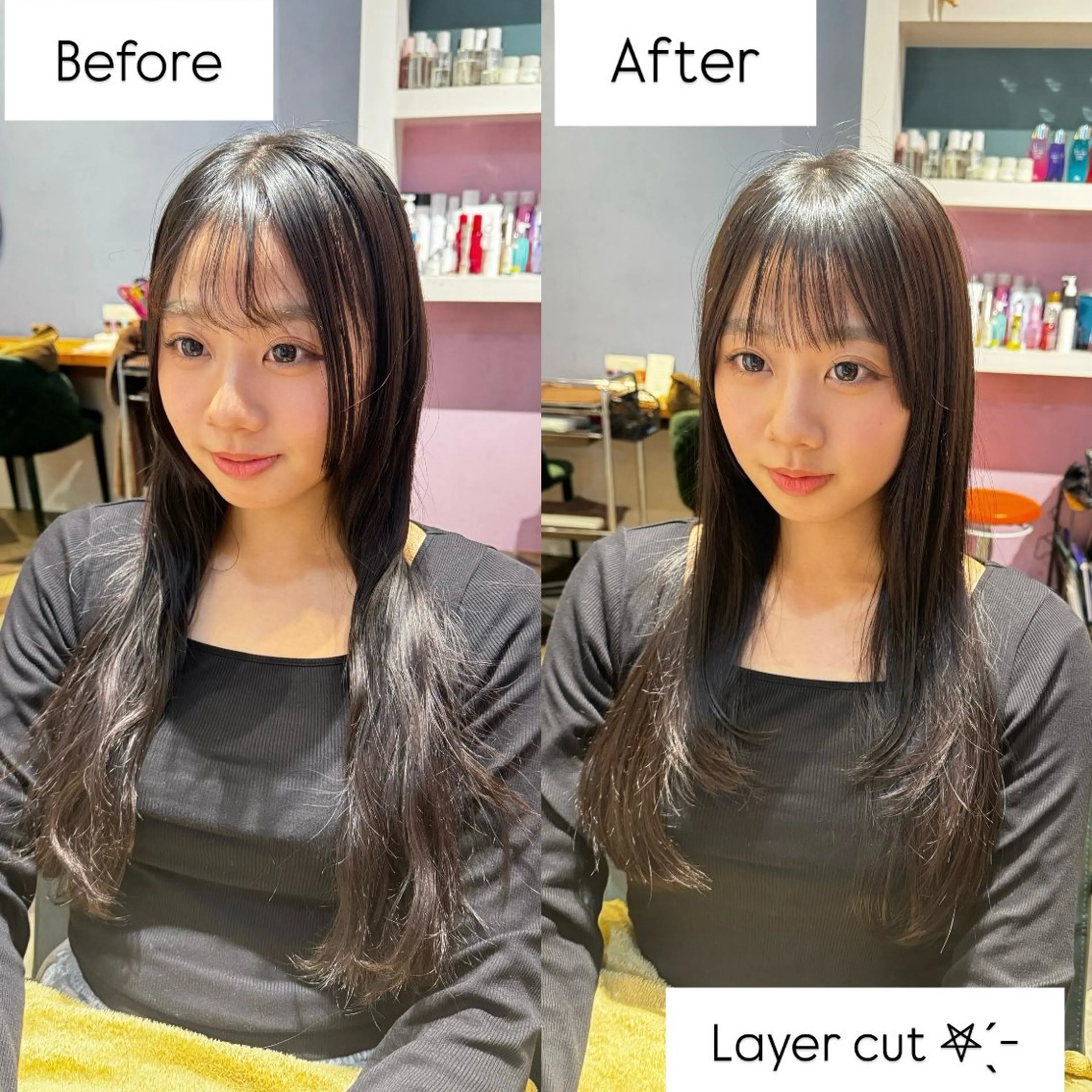 ロング echelle所属・るな/echelle 【カットモデル募集】のヘアスタイル