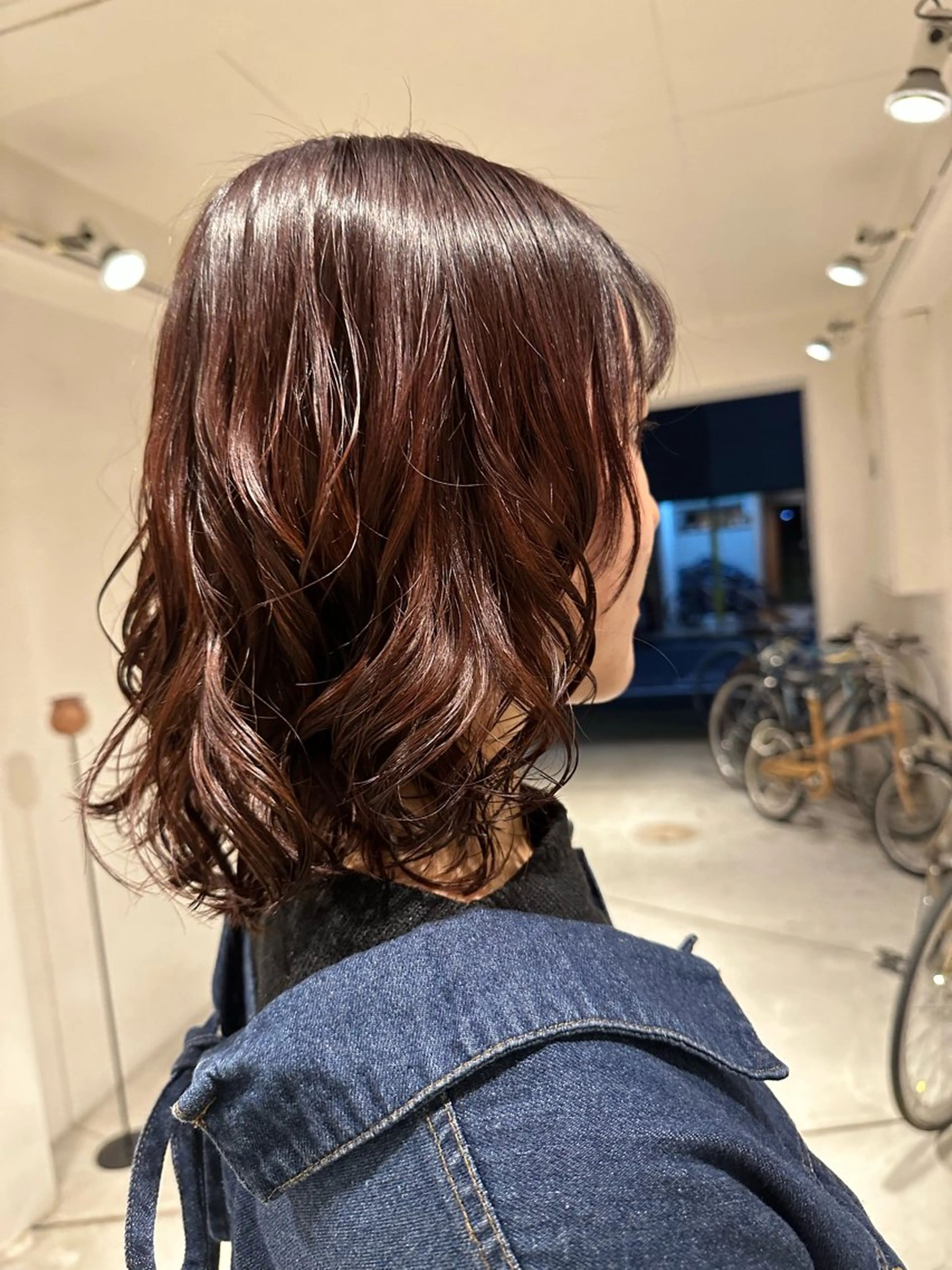 ミディアム 渡邉 ひかるのヘアスタイル