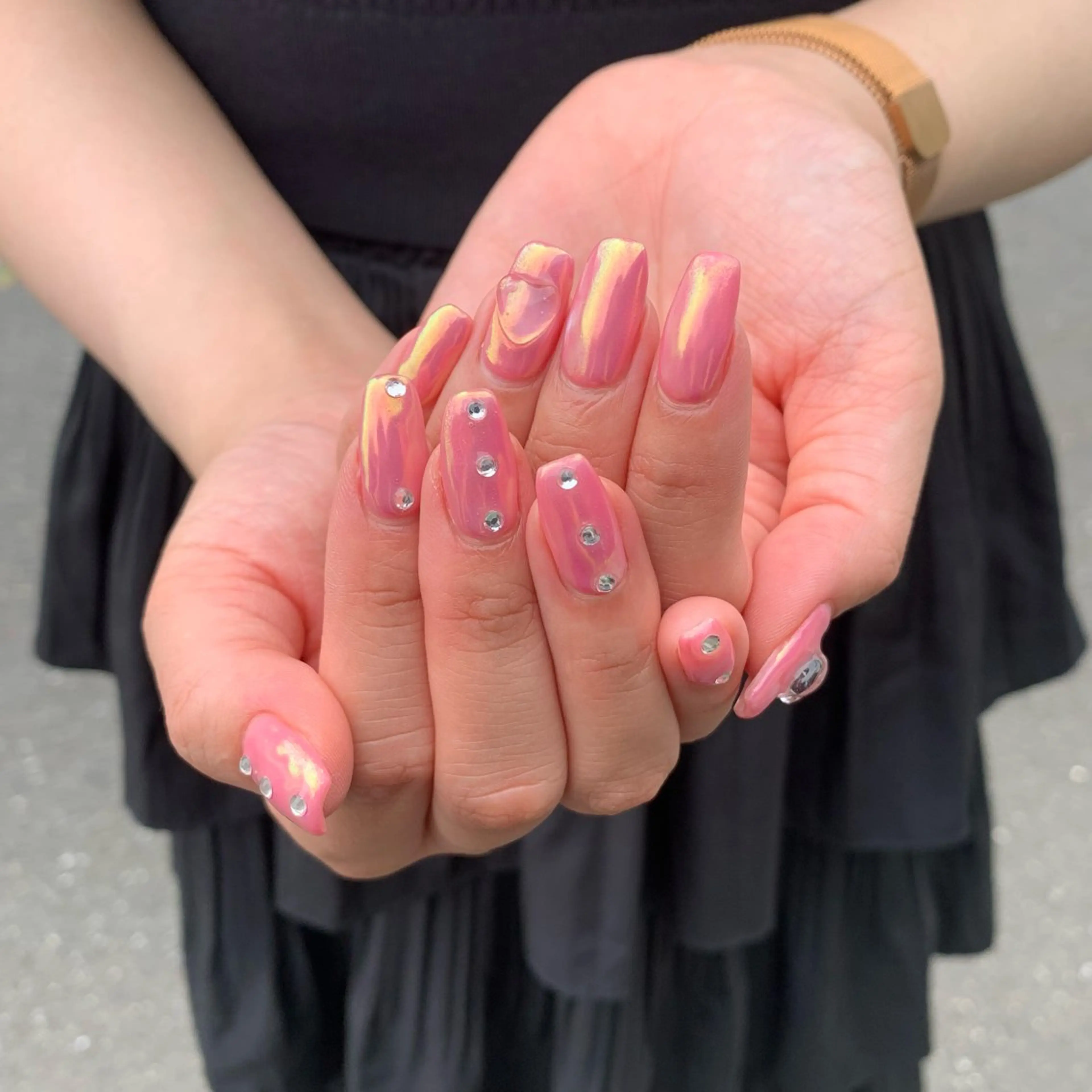 ネイル 中野 茅緩のネイルデザイン