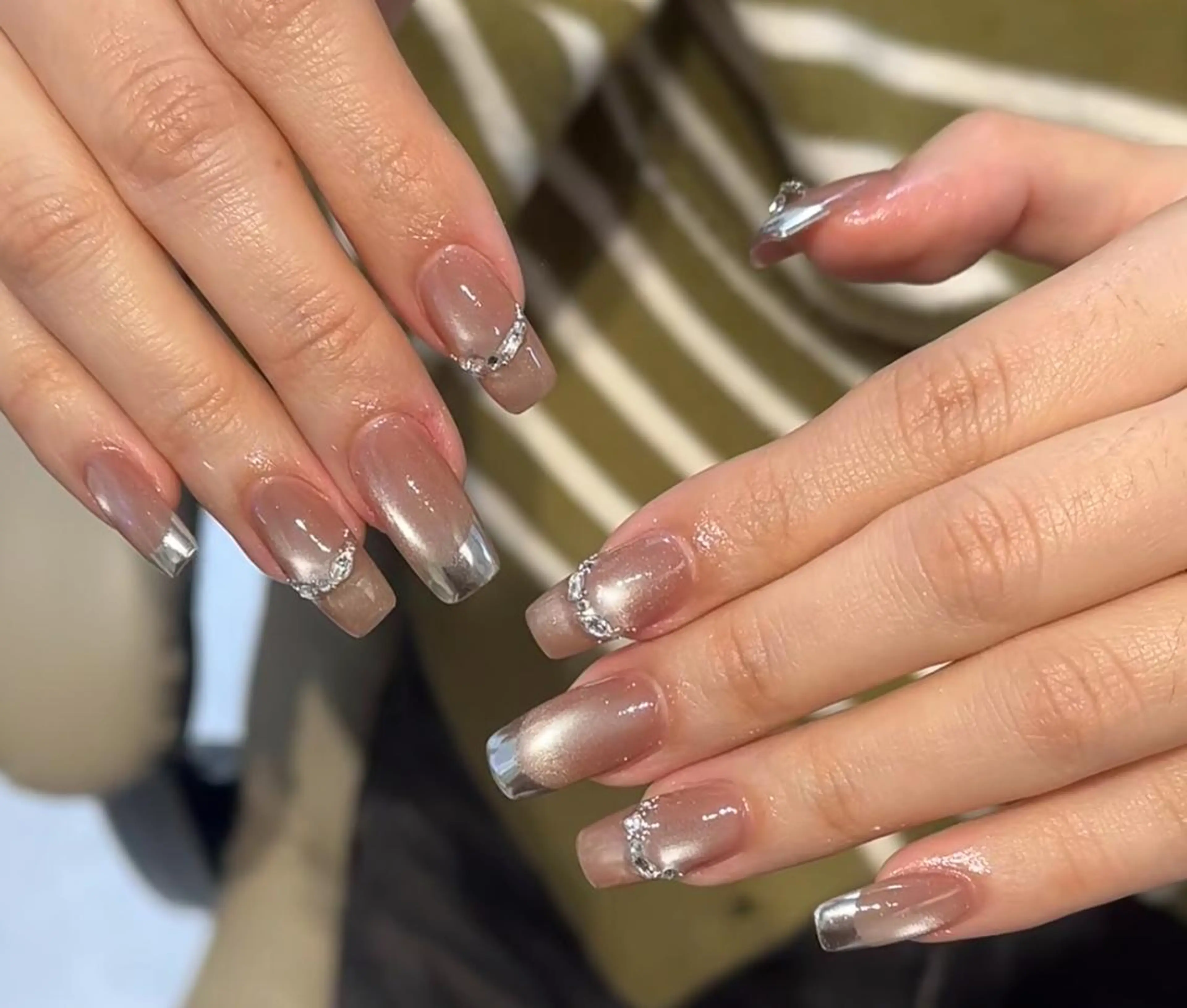 ネイル ハンドネイル ハンドケア 🍑 momo_nailのネイルデザイン