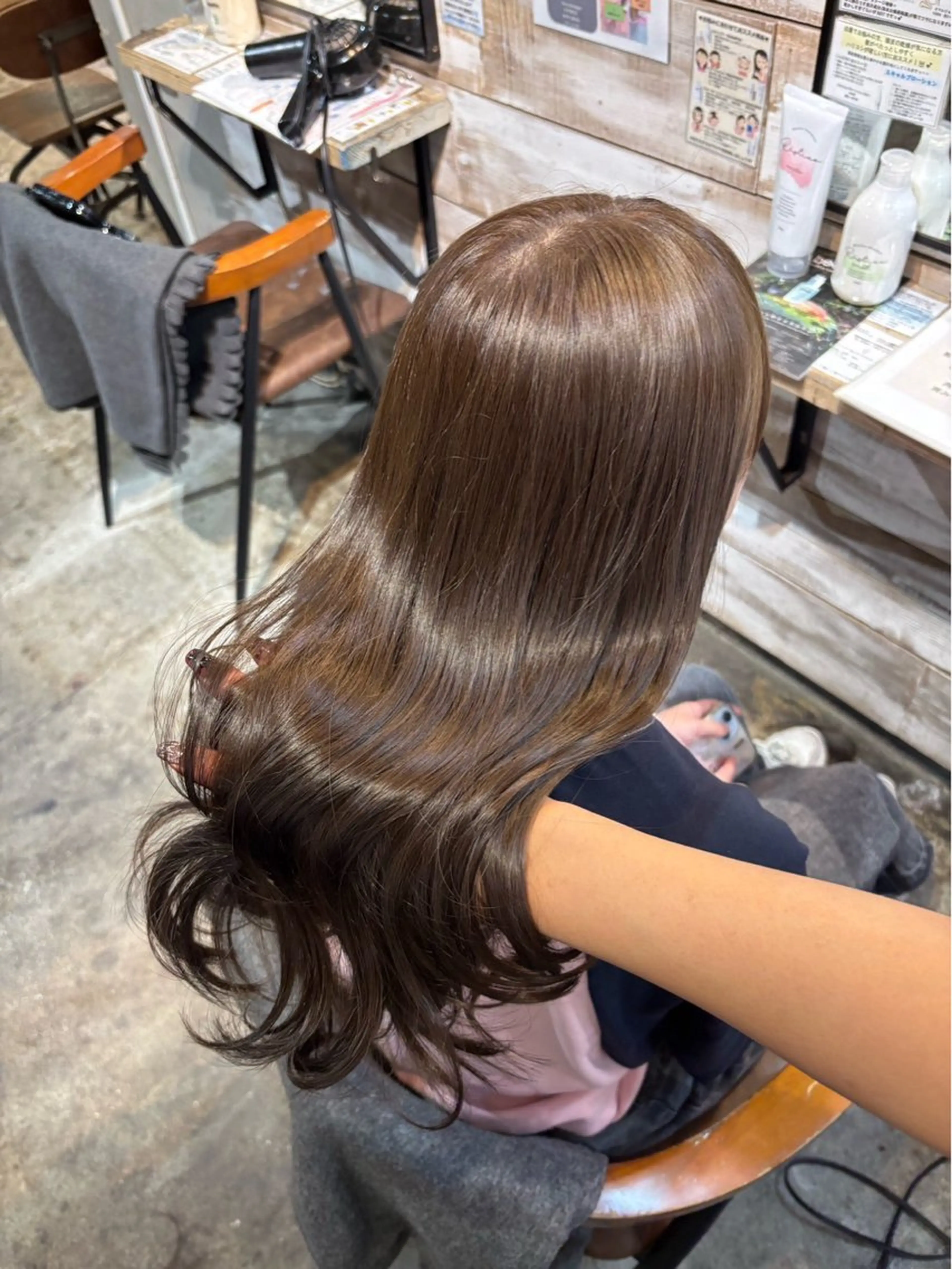 ロング カラー 🎀 yuzu 🎀のヘアスタイル