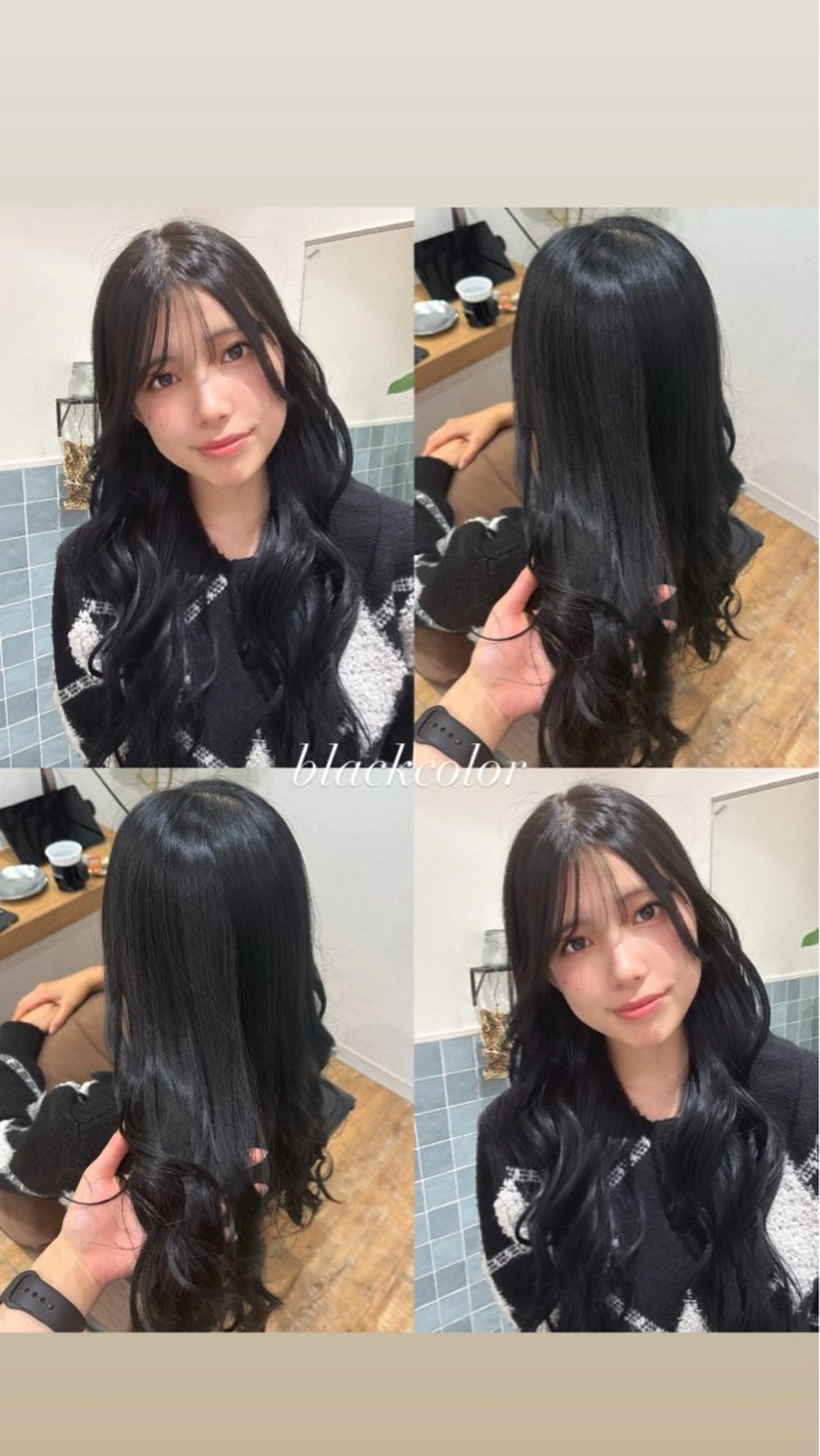 ロング カラー 💎寒色特化💎 透明感カラーみきのヘアスタイル