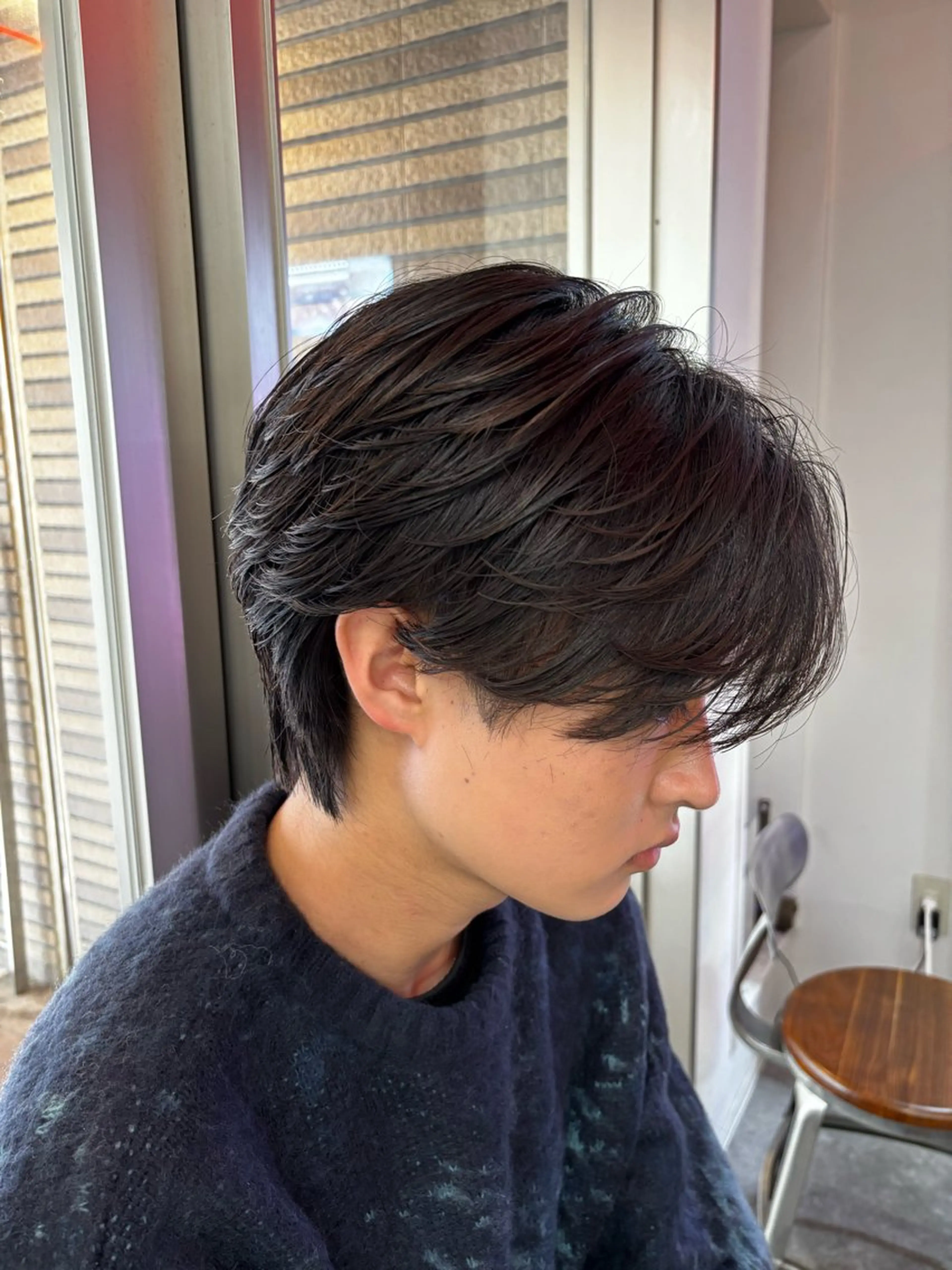 パーマ メンズ カット パーマ メンズ特化✨️ 韓国風パーマ🔥一八のヘアスタイル