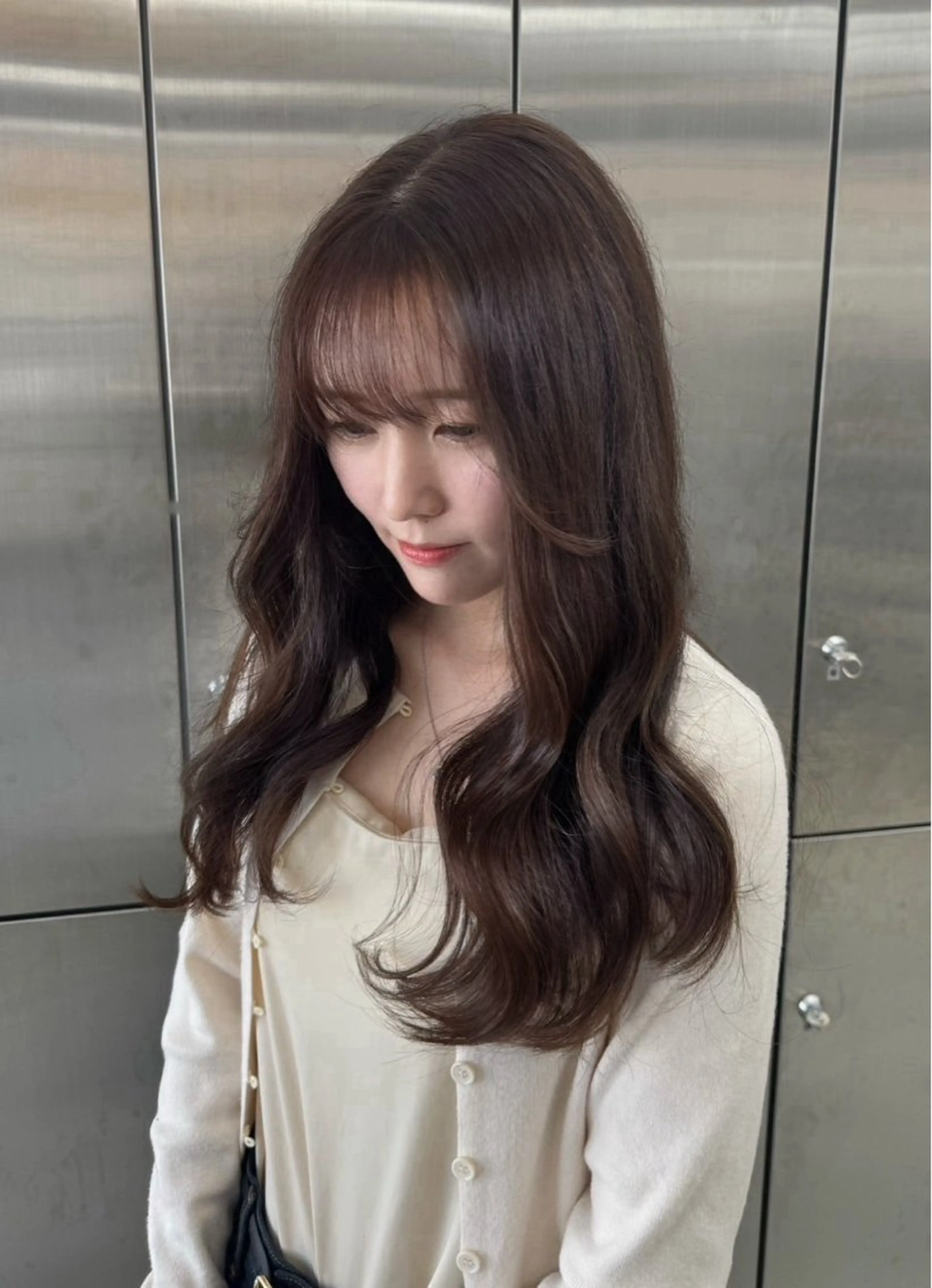 ロング カット ヘアカラー トリートメント yuimarl切田 はじめ✨のヘアスタイル