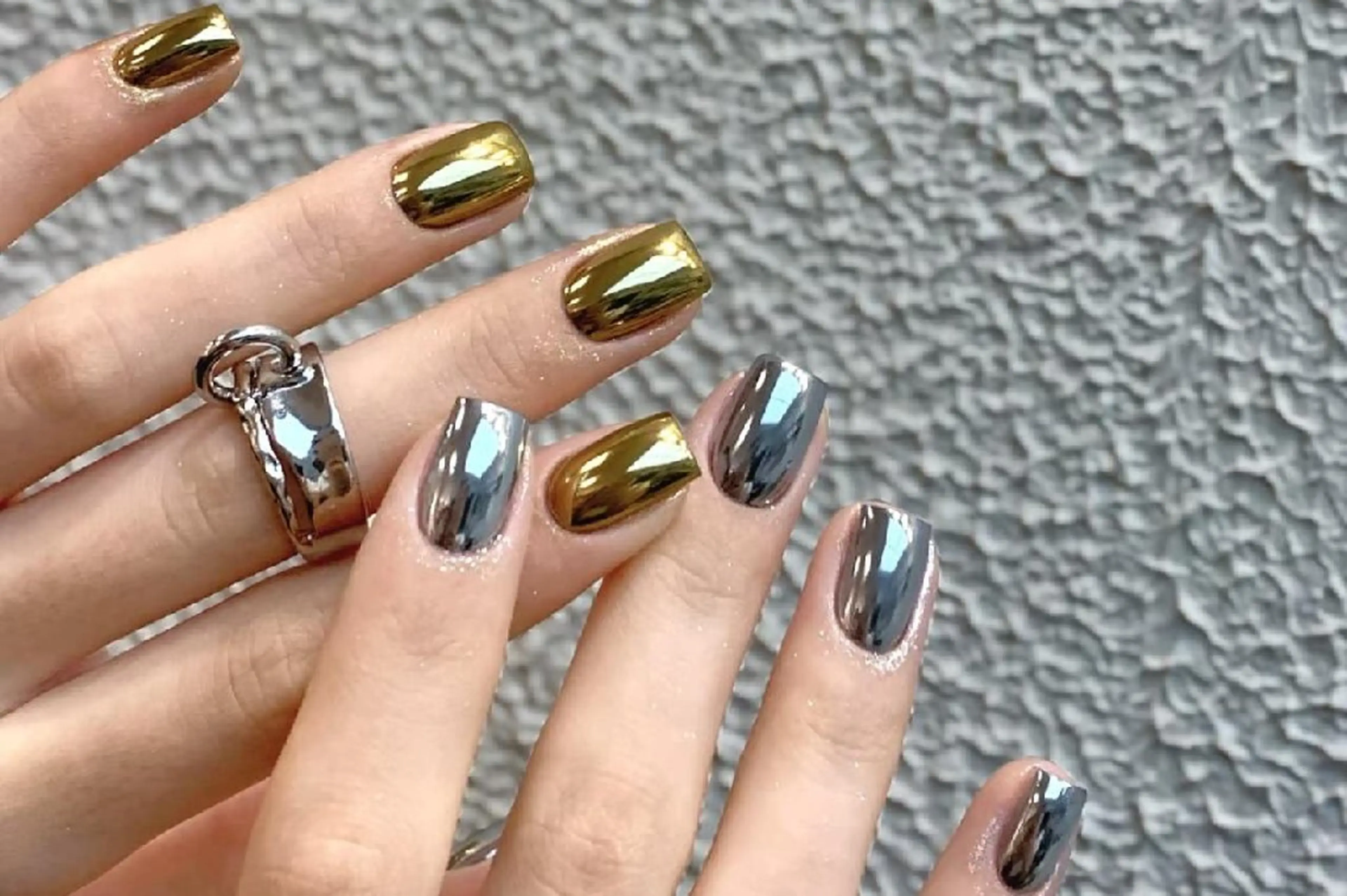 New open期間限定♪ミラー・オーロラ ワンカラー 🌸※初回ジェルオフ無料の写真