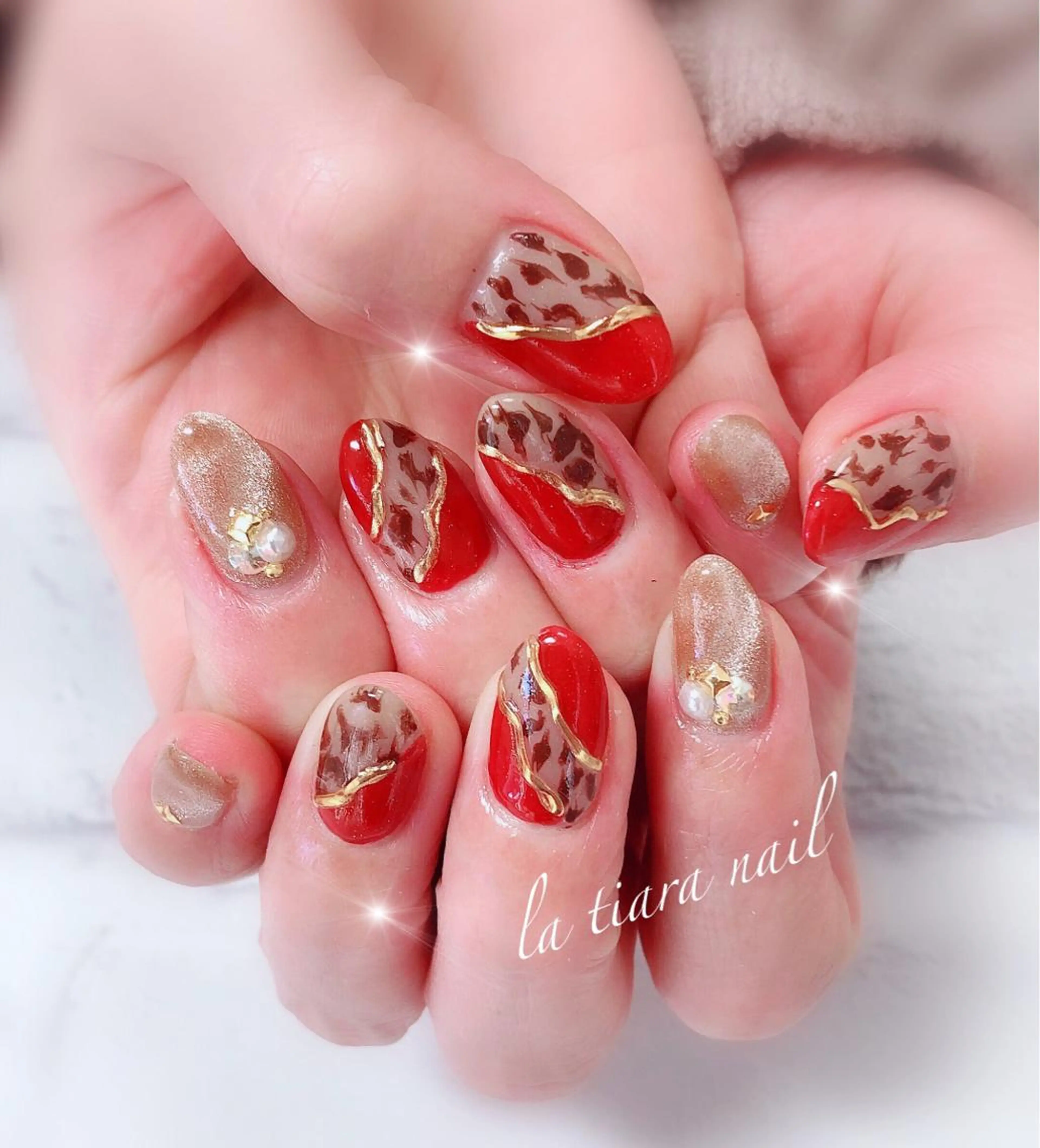 ネイル ハンドネイル Blue bird  nailのネイルデザイン