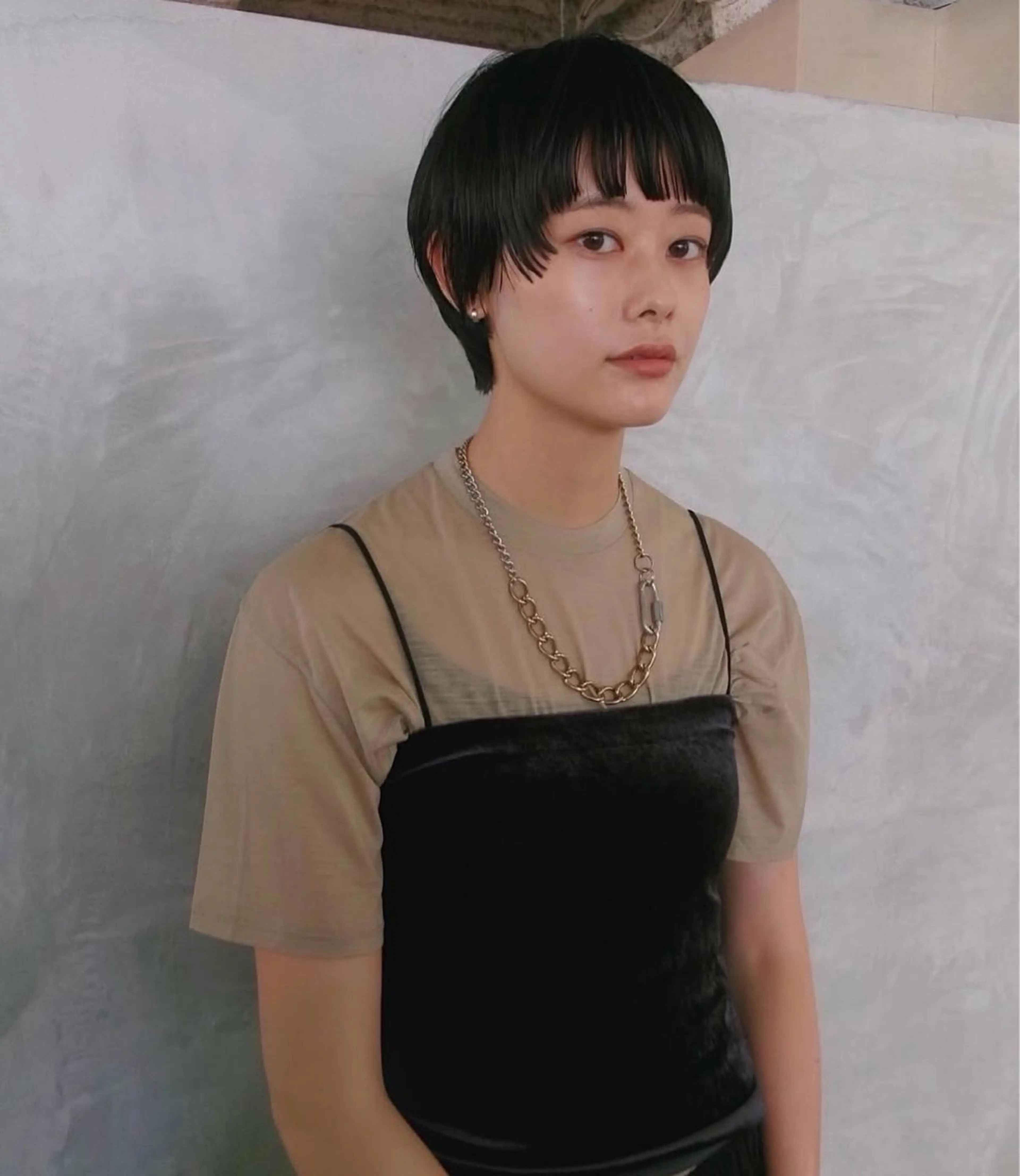 ショート 藤原 怜央のヘアスタイル