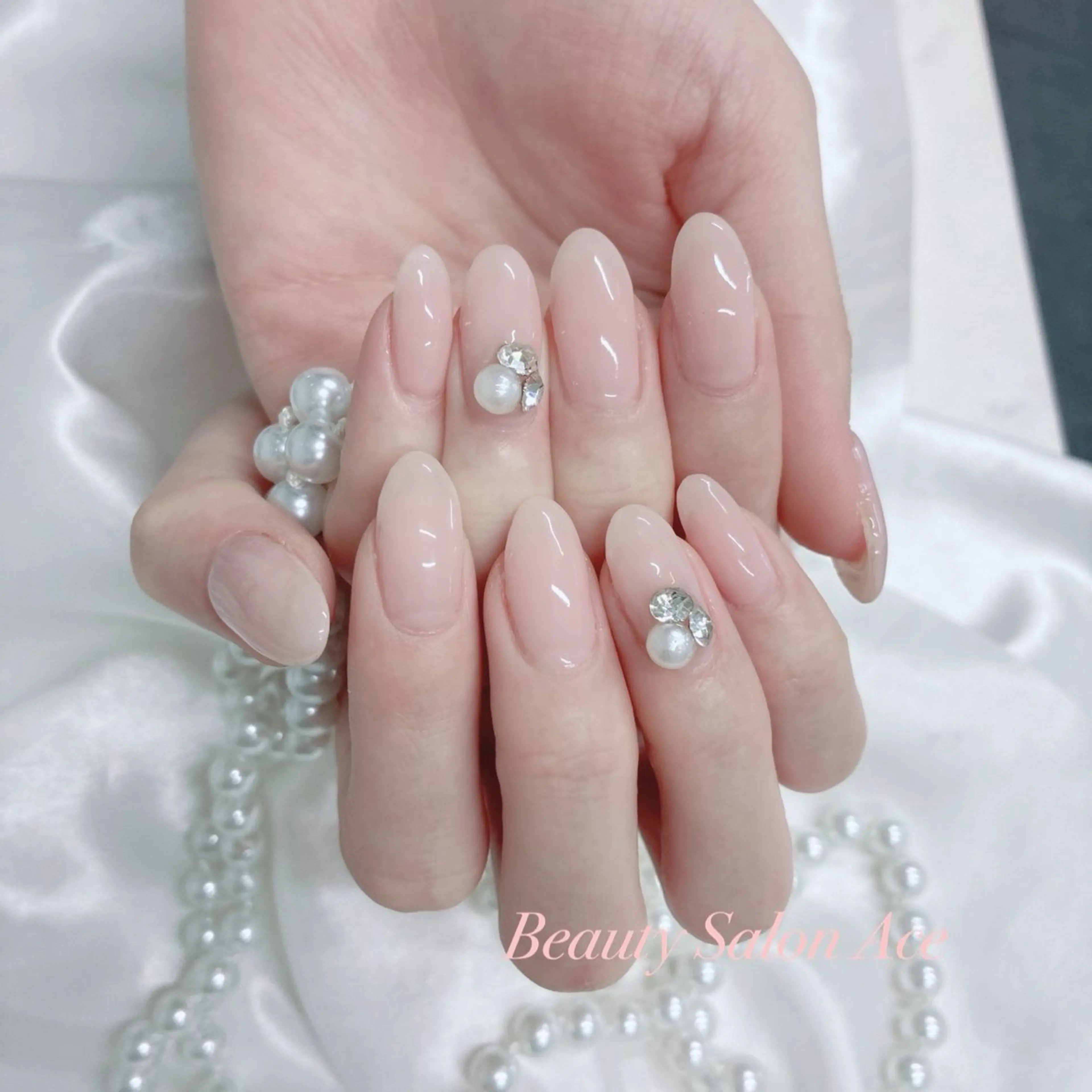 ネイル ワンカラーネイル ハンドネイル 池袋フィルイン Ace♡Nailのネイルデザイン