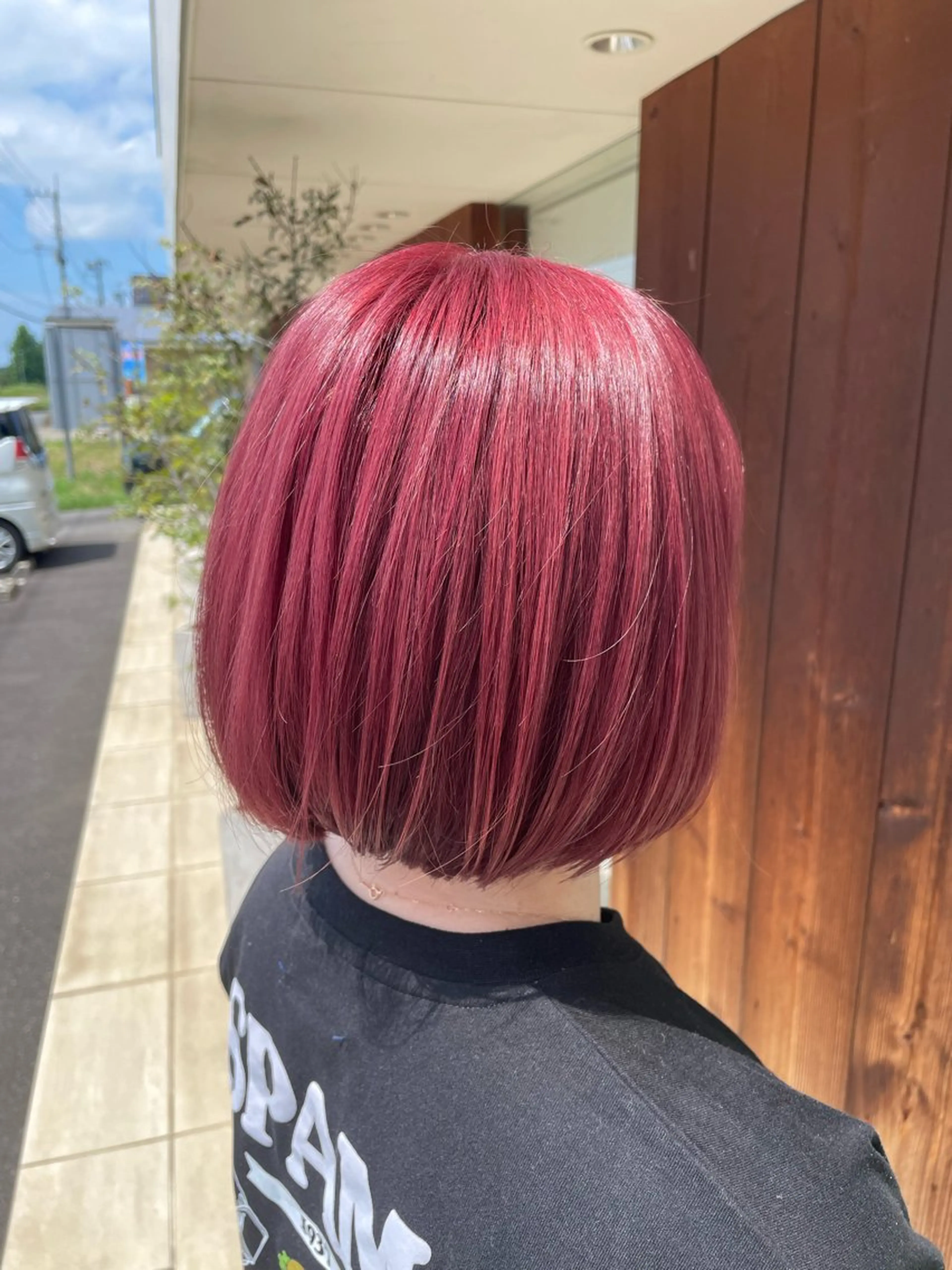 ショート カット ヘアカラー ひたち野うしく 古田 捷人のヘアスタイル