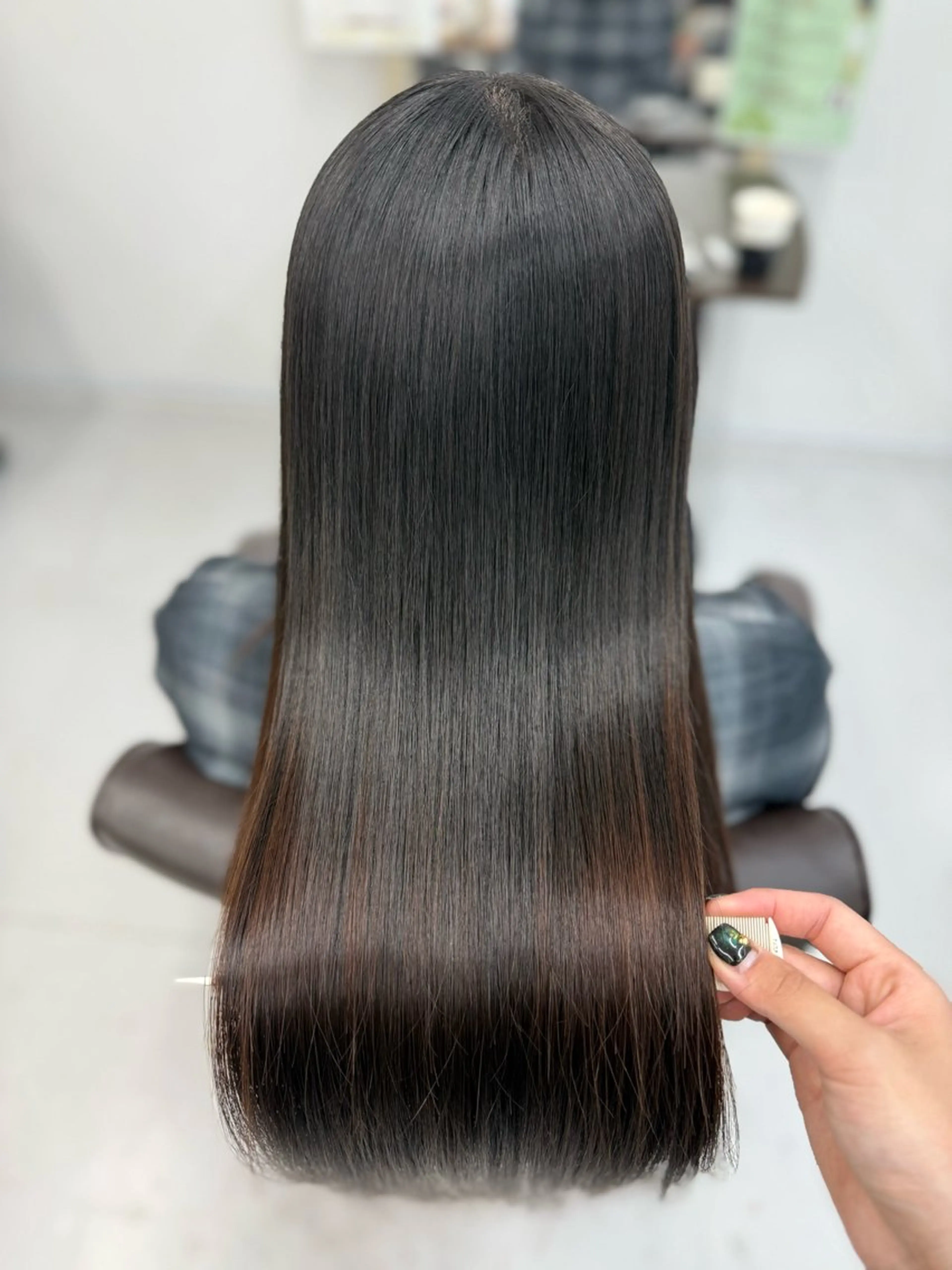 ロング 山崎結菜 髪質改善💎のヘアスタイル