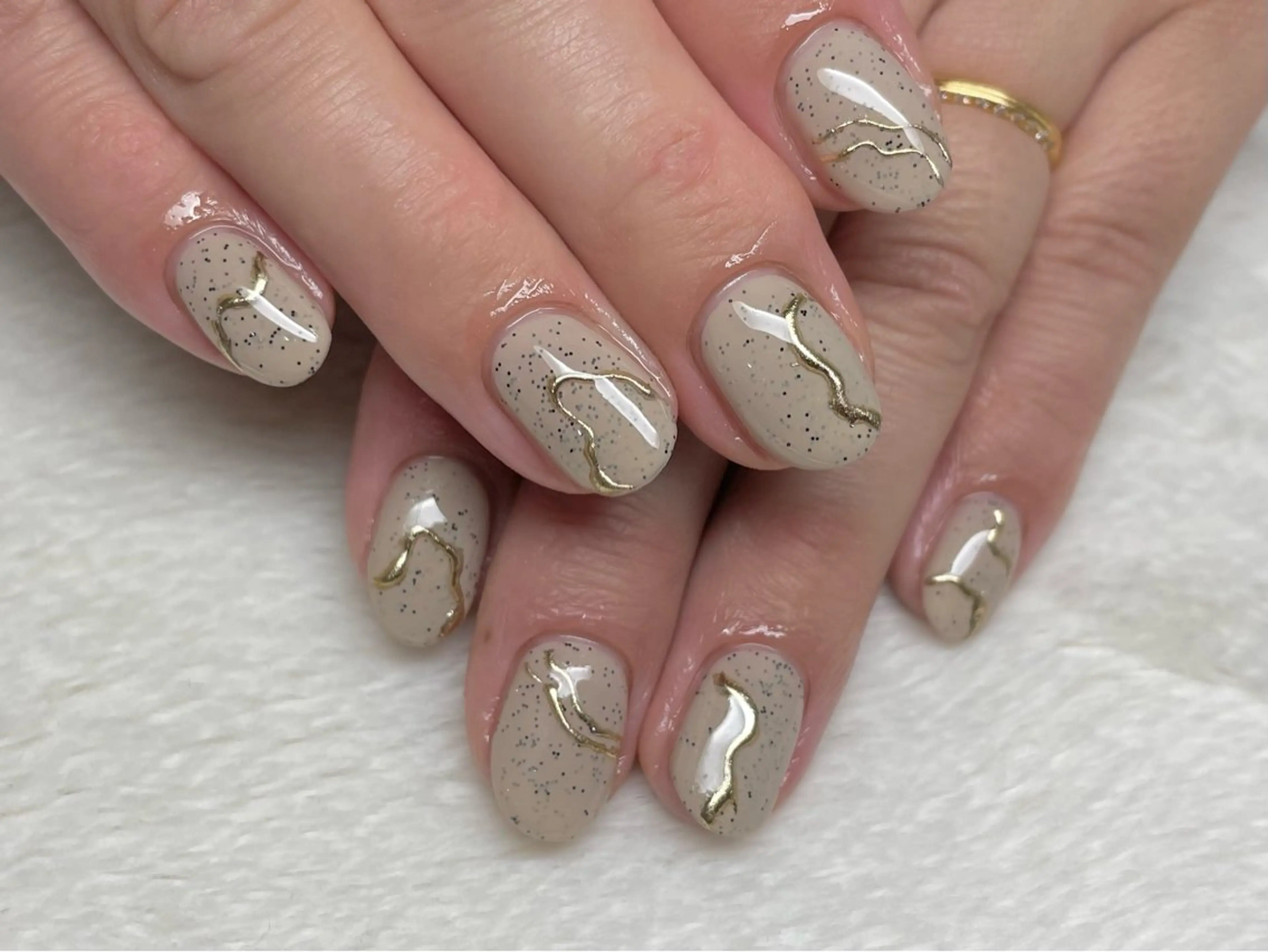 ネイル ミラーネイル riri-nail Rie Endoのネイルデザイン