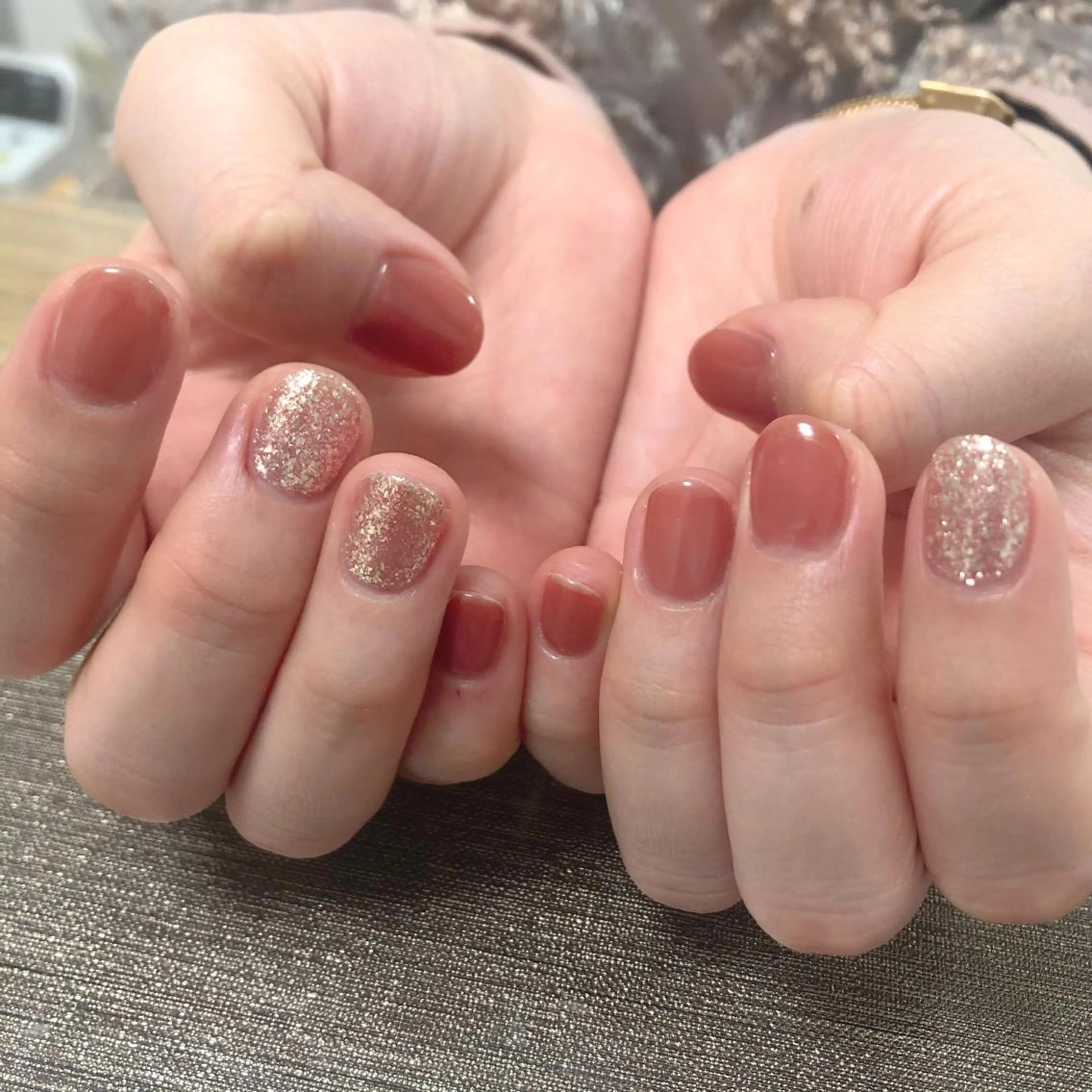 ネイル ラメ(グリッター) mogunail &blowのネイルデザイン