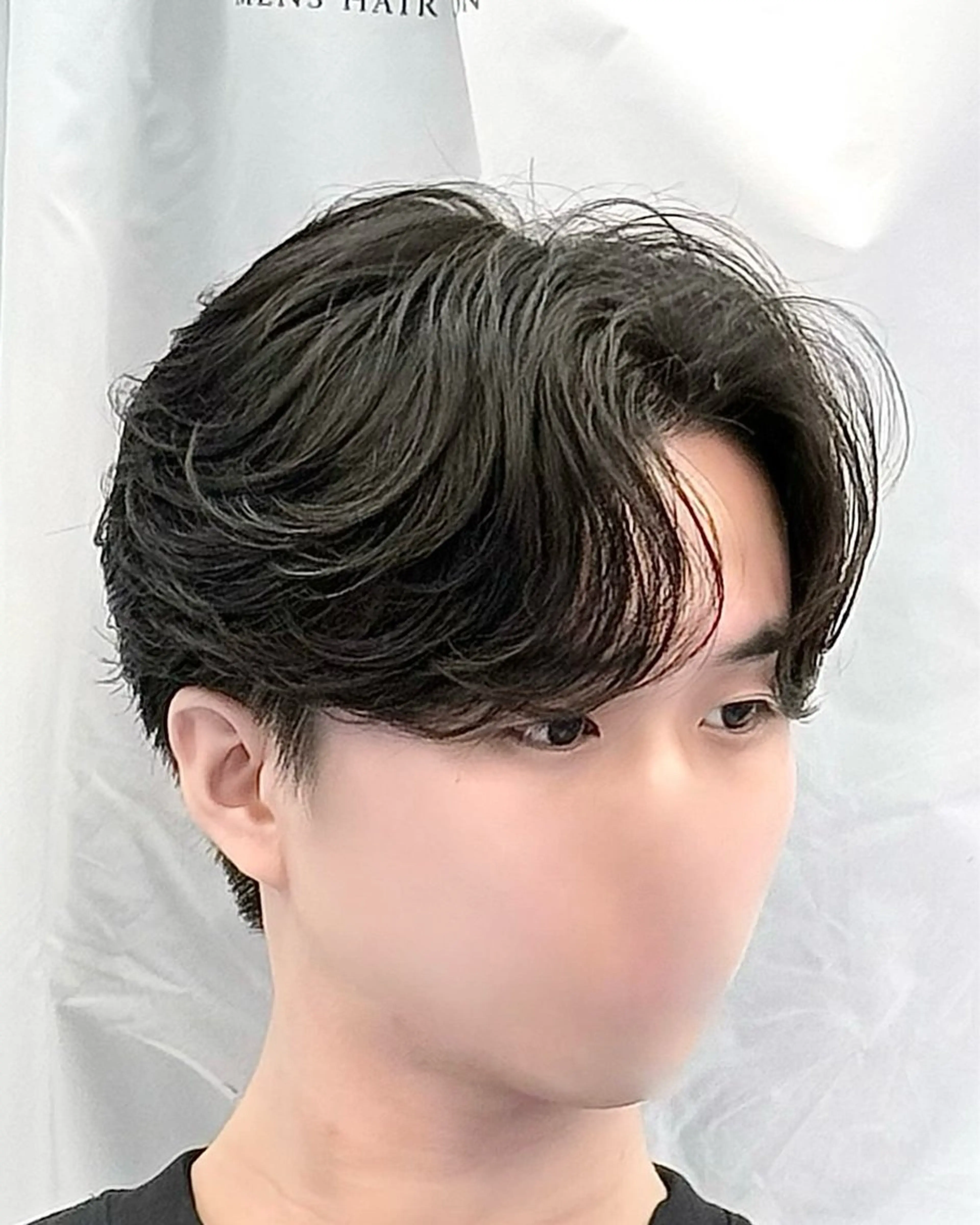 メンズ メンズサロン代表 曲がる縮毛矯正のヘアスタイル