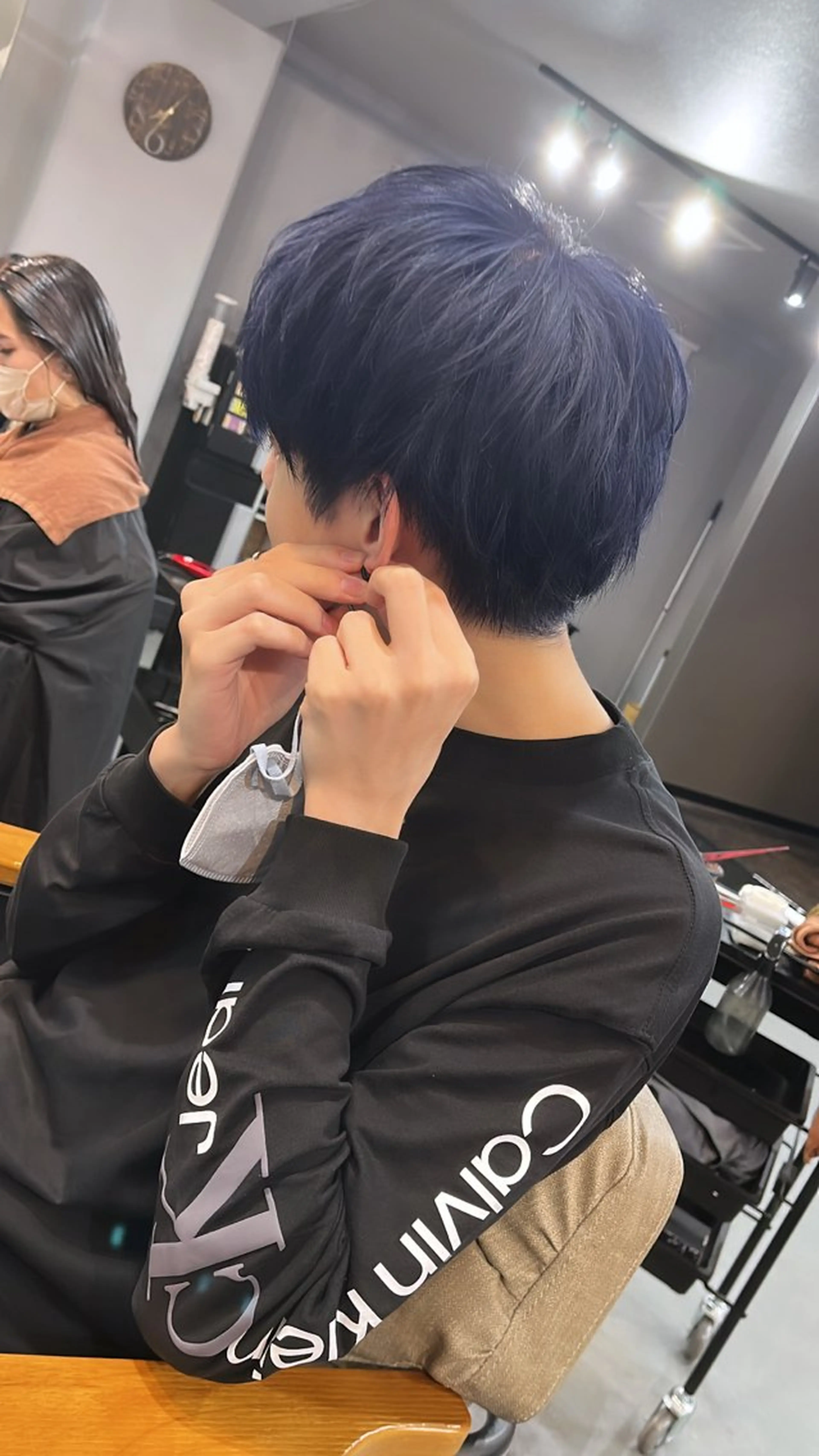 カラー メンズ カット ヘアカラー トリートメント Sherry大国町所属・Sherry大国町 HIKARUのヘアスタイル