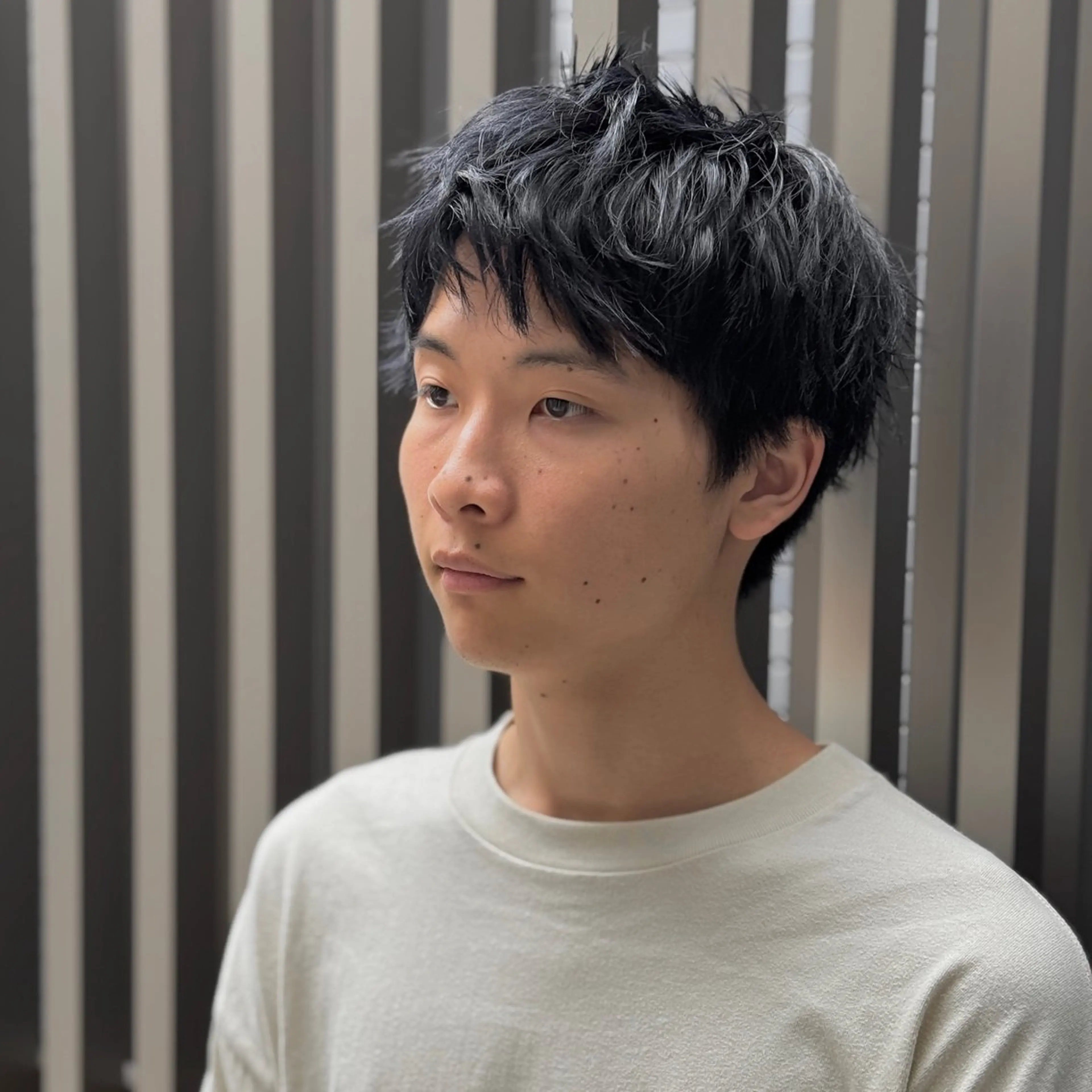 ショート ショートヘア カット メンズミディアム☁️ ✨ナチュラル/下村迅のヘアスタイル