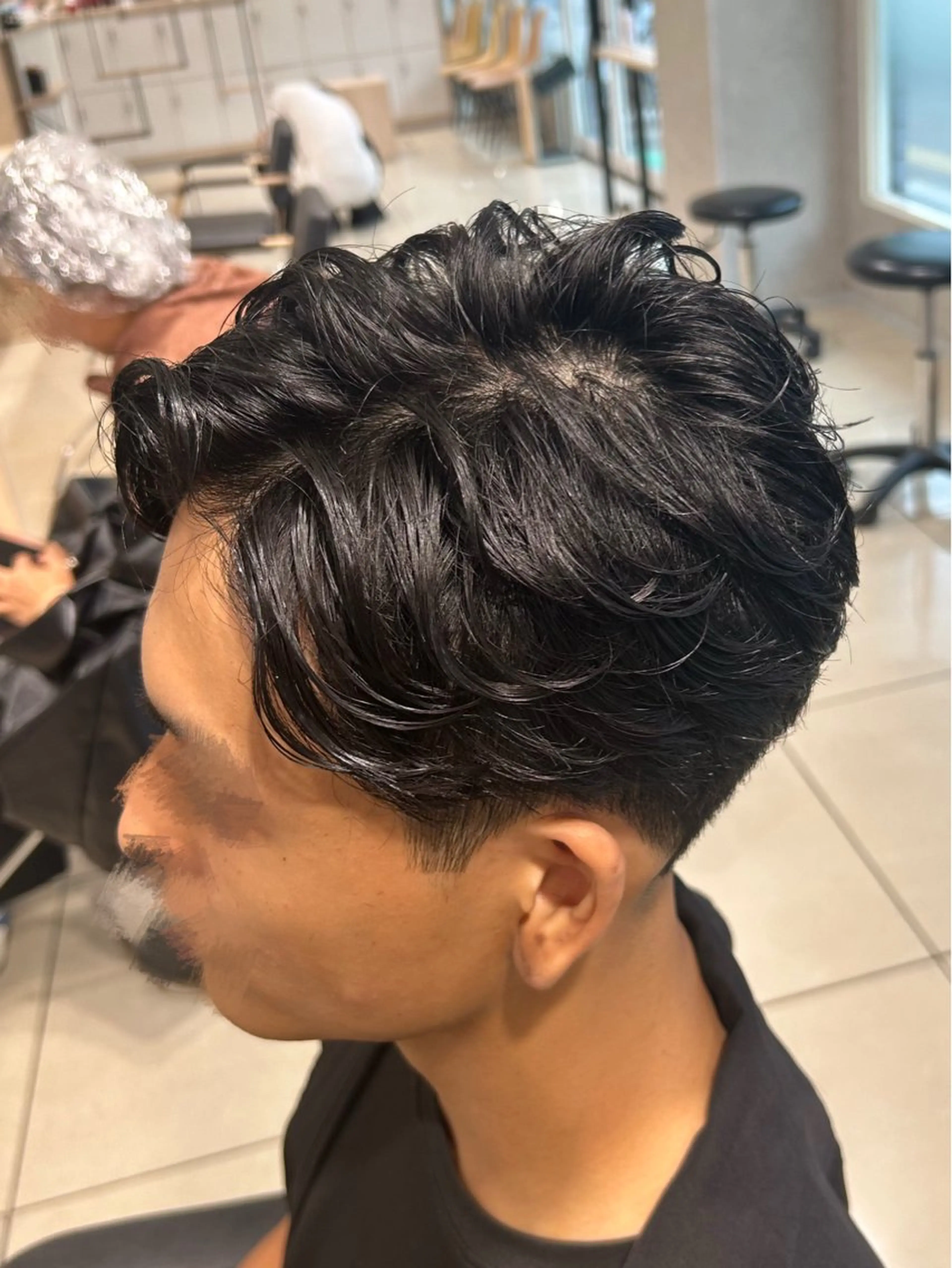 パーマ メンズ カット パーマ 【🎀推し デザイン カラー】小池 雪奈のヘアスタイル