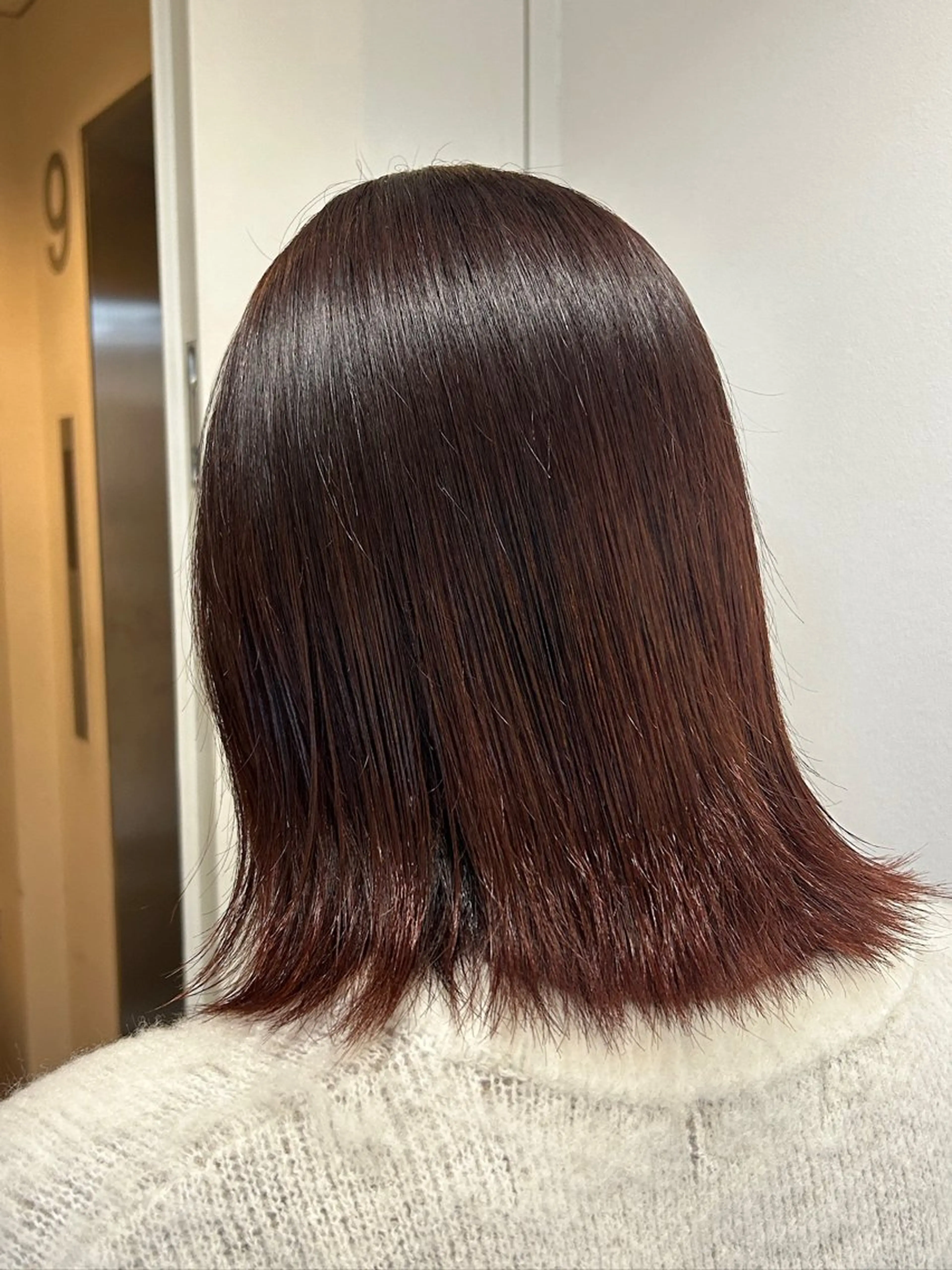 カラー UNBIRTHDAY ゆづみのヘアスタイル