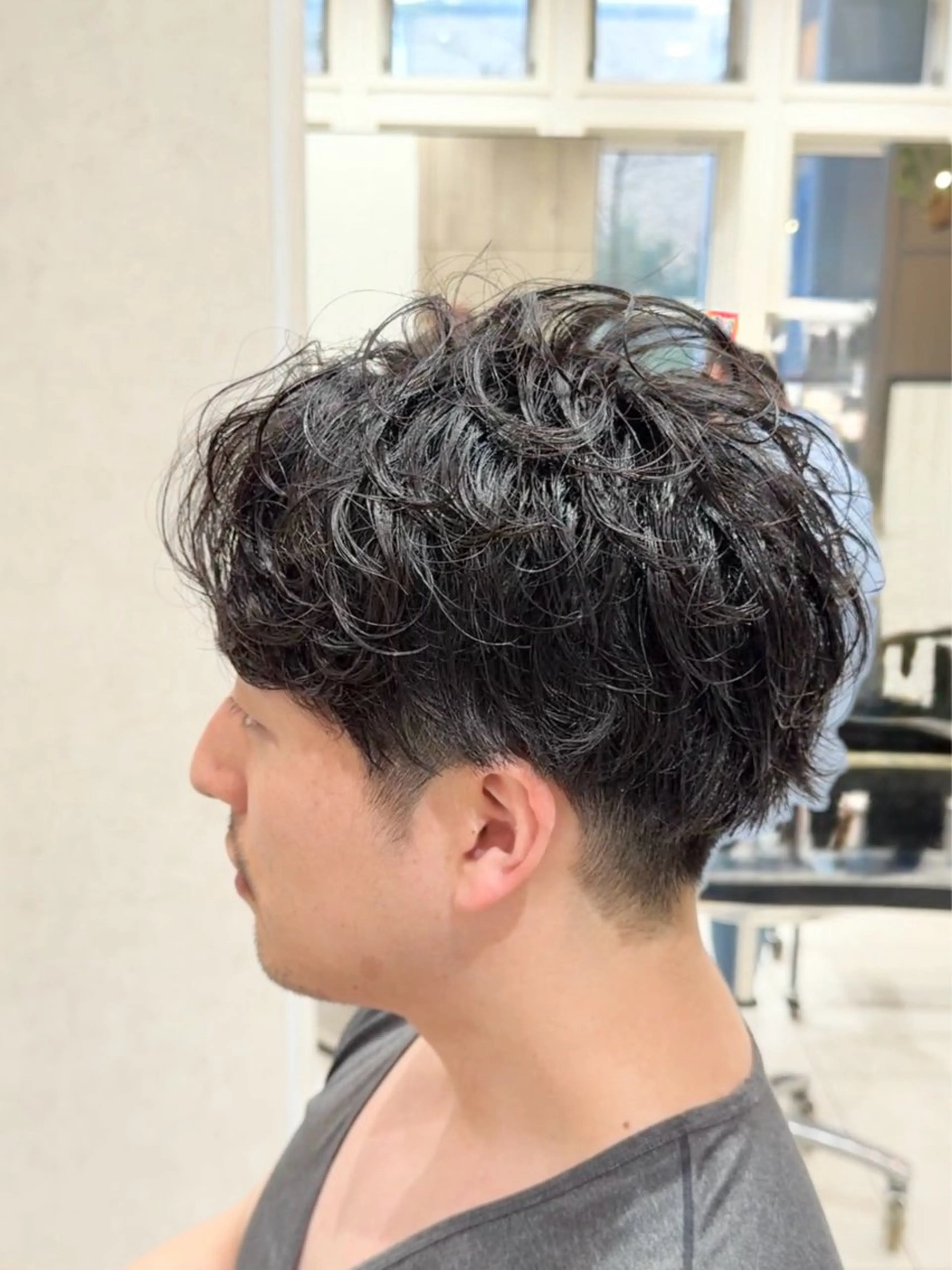 メンズ カット パーマ メンズ特化🔥パーマ 支持率1🔥たけしのヘアスタイル