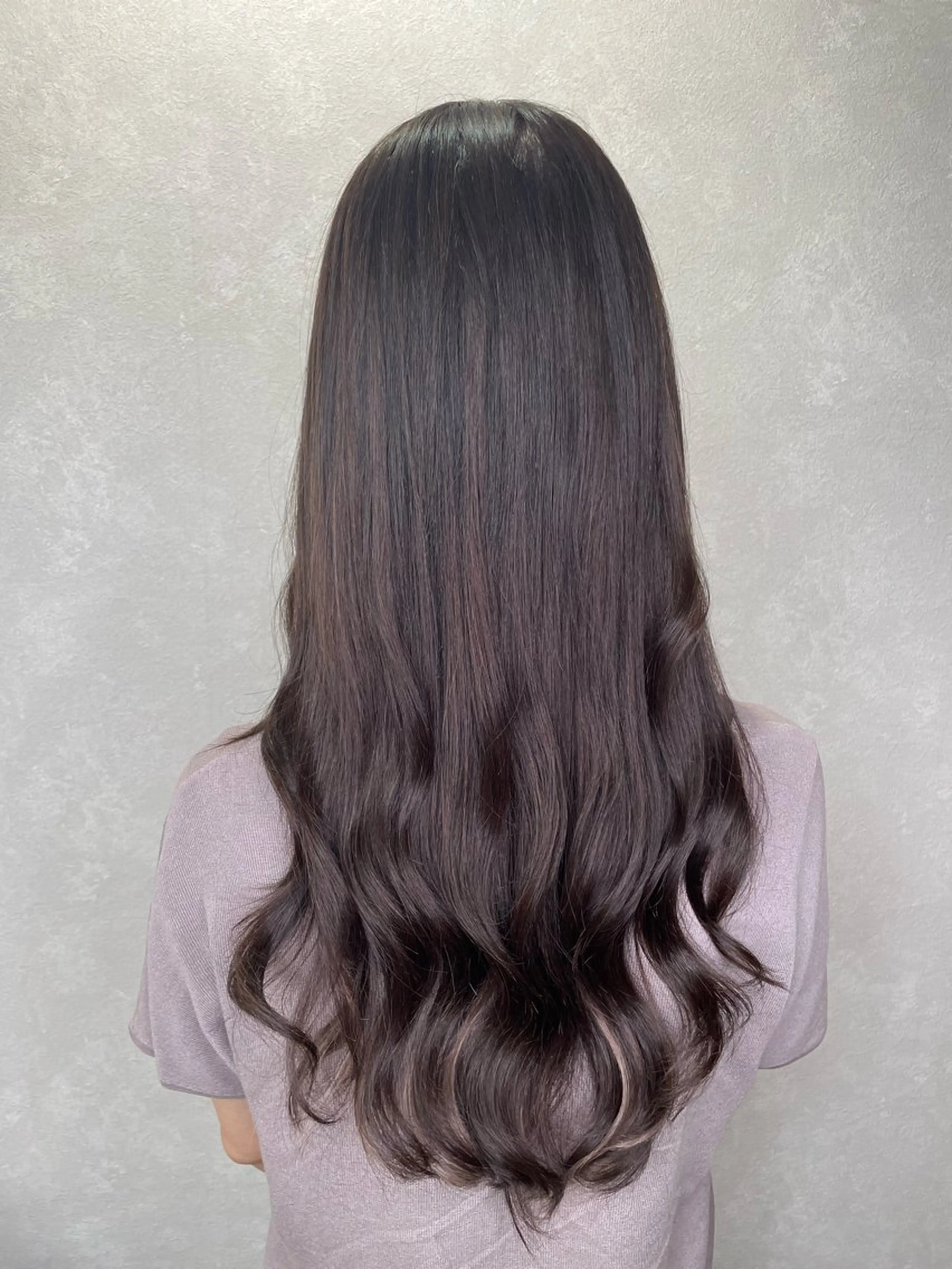 ミディアム ボブ ヘアカラー エクステ エクステ＊美髪サロン KR2S河内長野店長のヘアスタイル