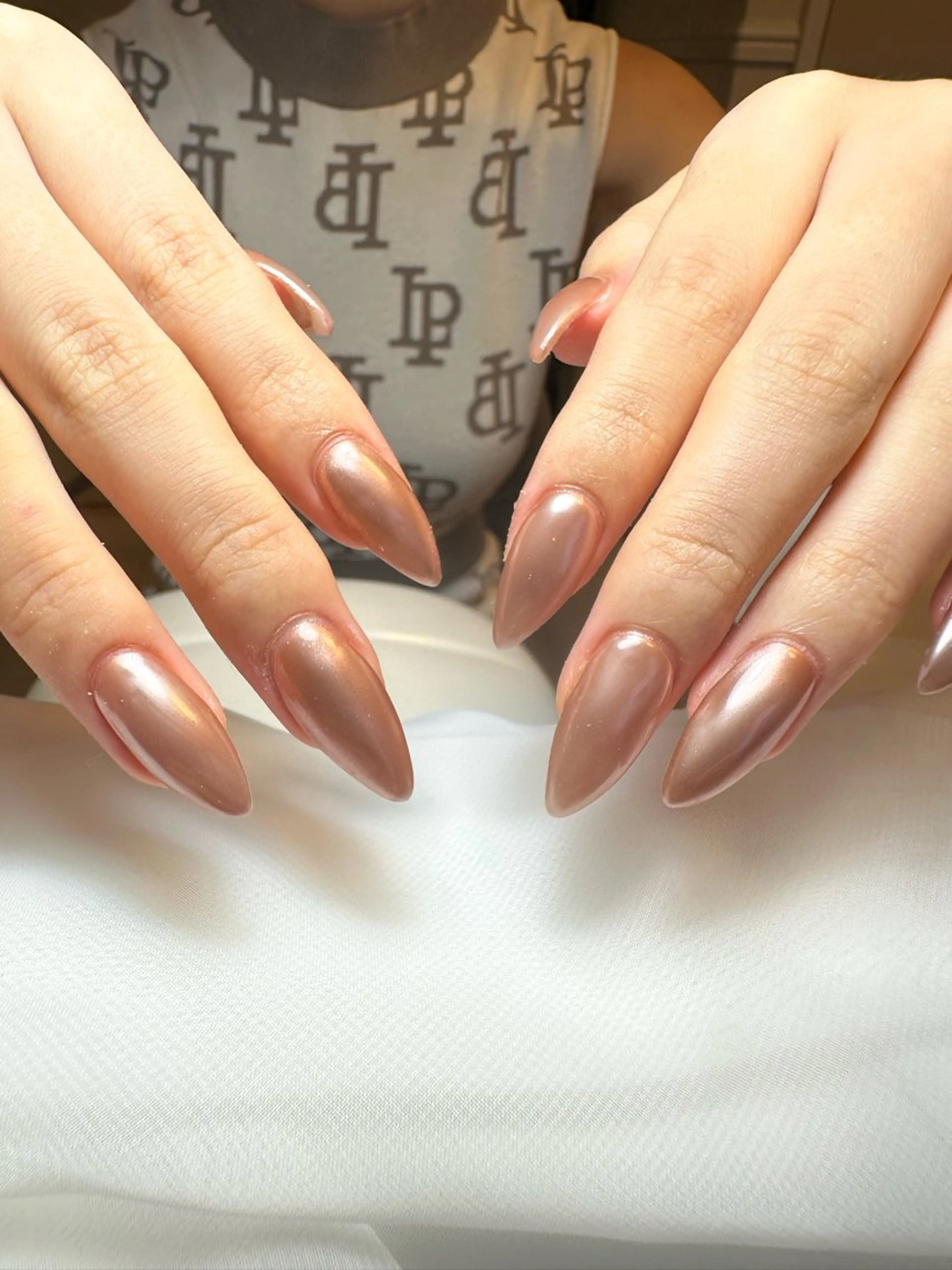 ミラーネイルの写真