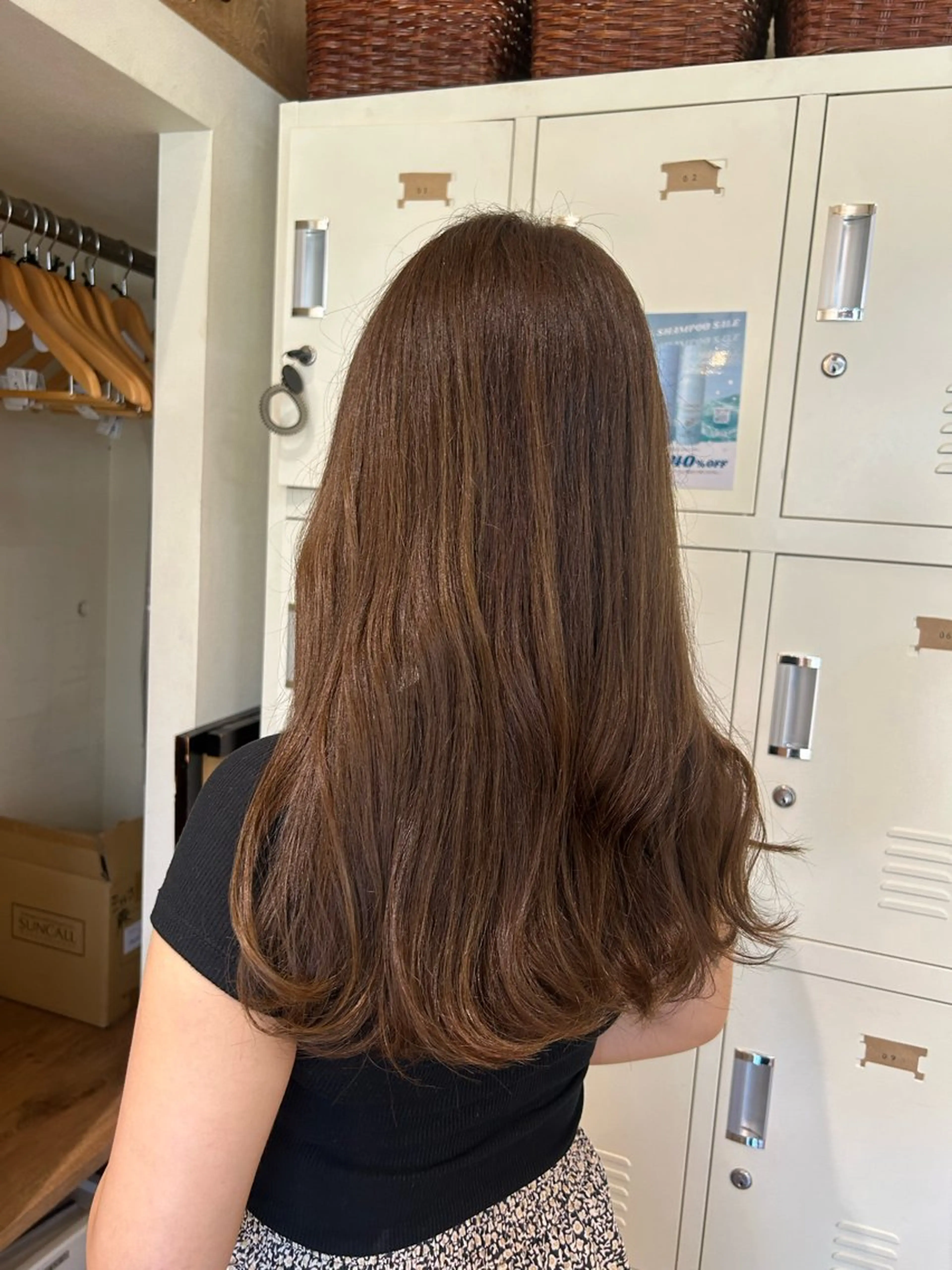 カラー ベージュカラー 🫧くちき りお🫧のヘアスタイル