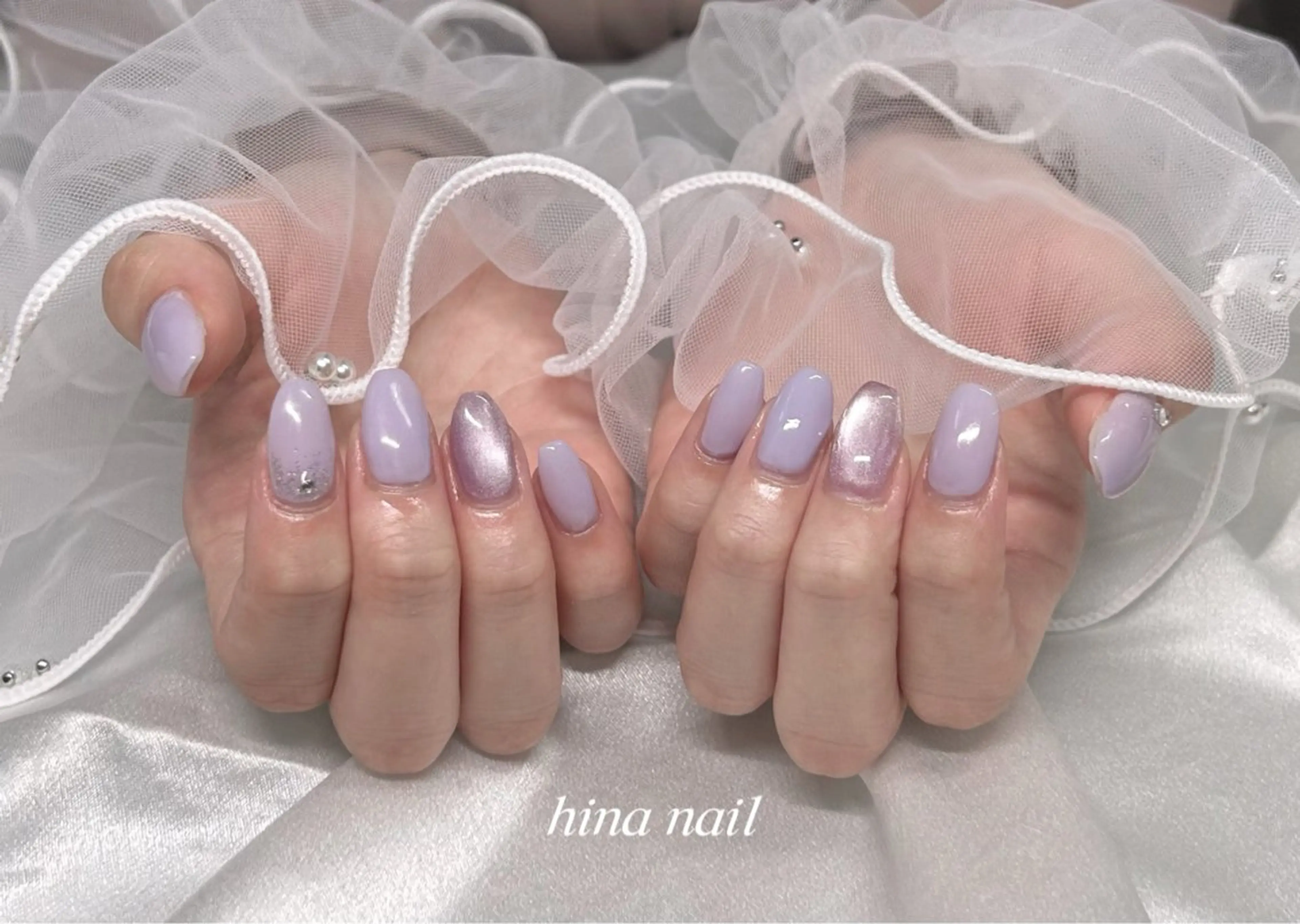 ネイル シンプルネイル Hina nail 木場のネイルデザイン