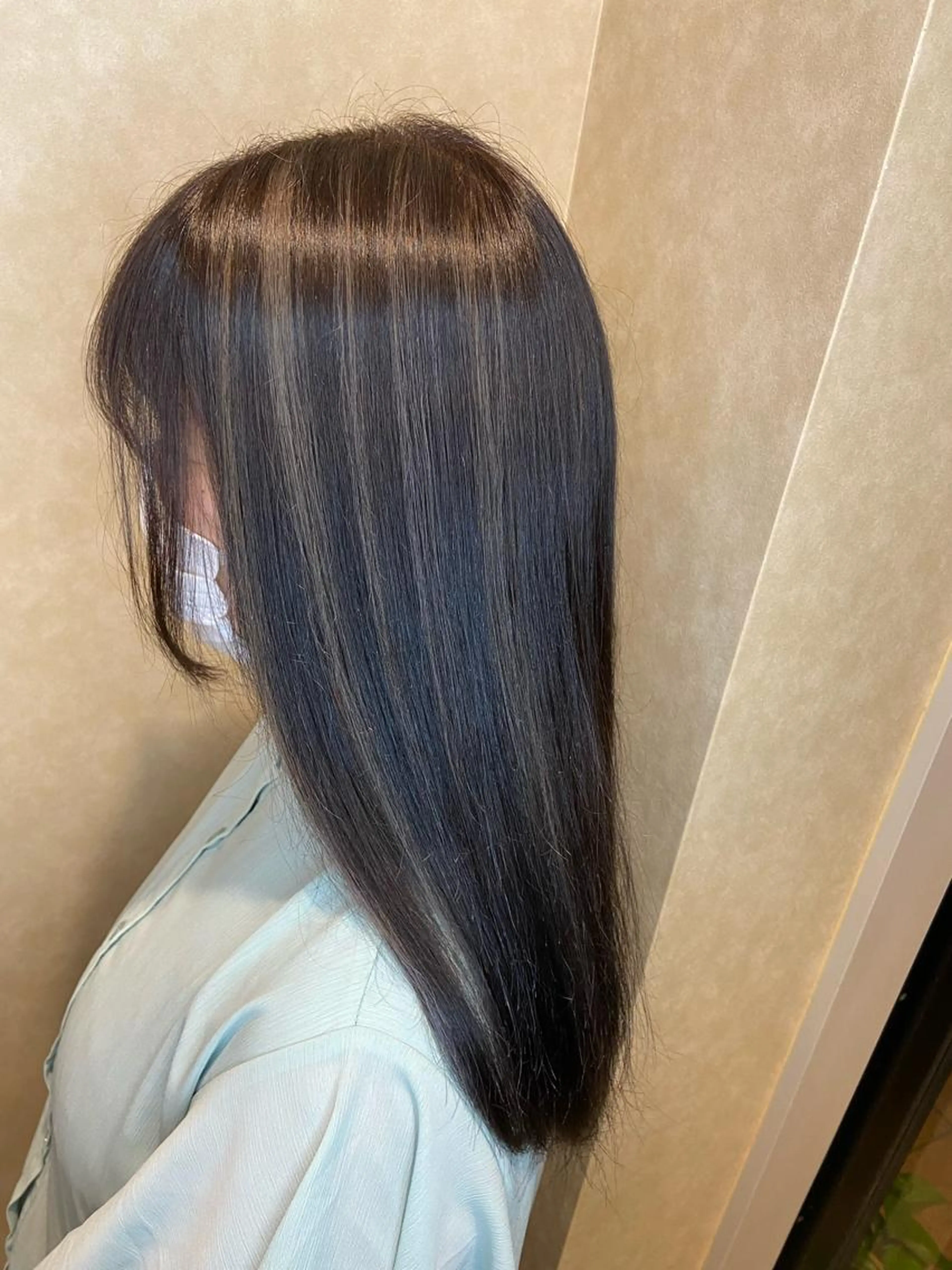 コントラストハイライトデザイン+アドミオカラー+3ステップトリートメントの写真