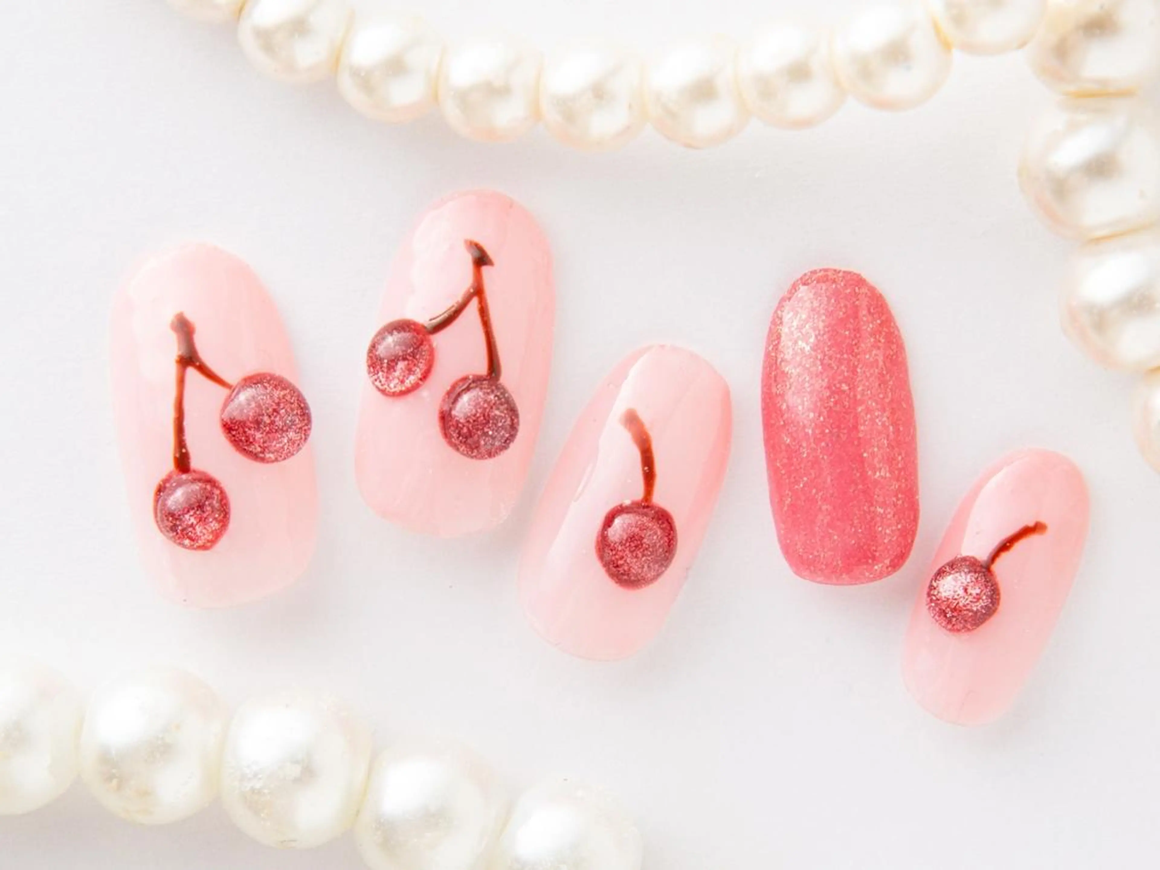 ネイル 桜ネイル 成人式 長さ出し フラッシュネイル フットネイル 💗🪽Tiary Nail🪽💗のネイルデザイン
