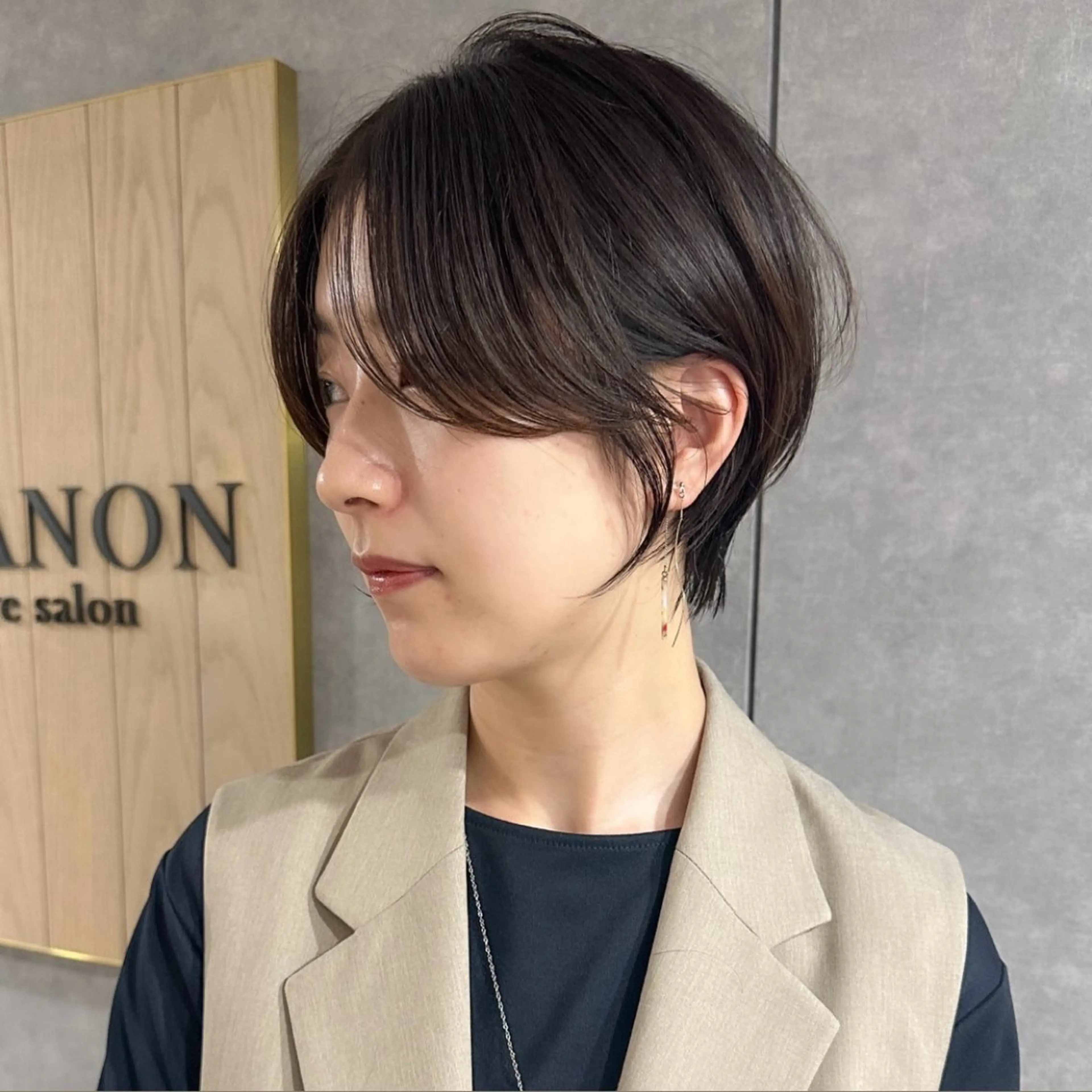 ショート カラー ショートボブ ボブ ショートヘア カット ヘアカラー 色気/ボブ/ショート Genkiのヘアスタイル