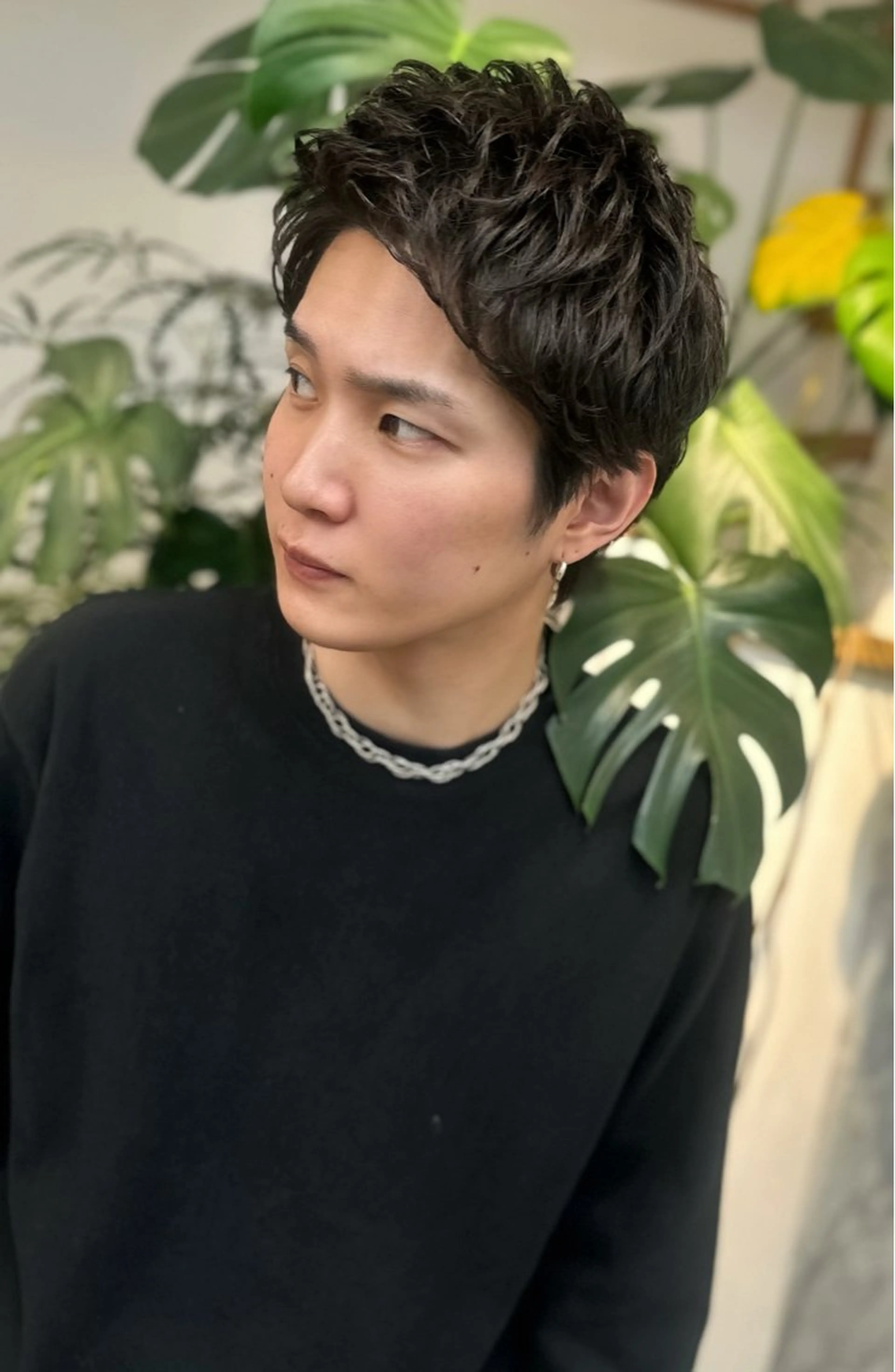 ショート カット パーマ 村井隆仁/上品/ 海外風/栄/矢場町のヘアスタイル