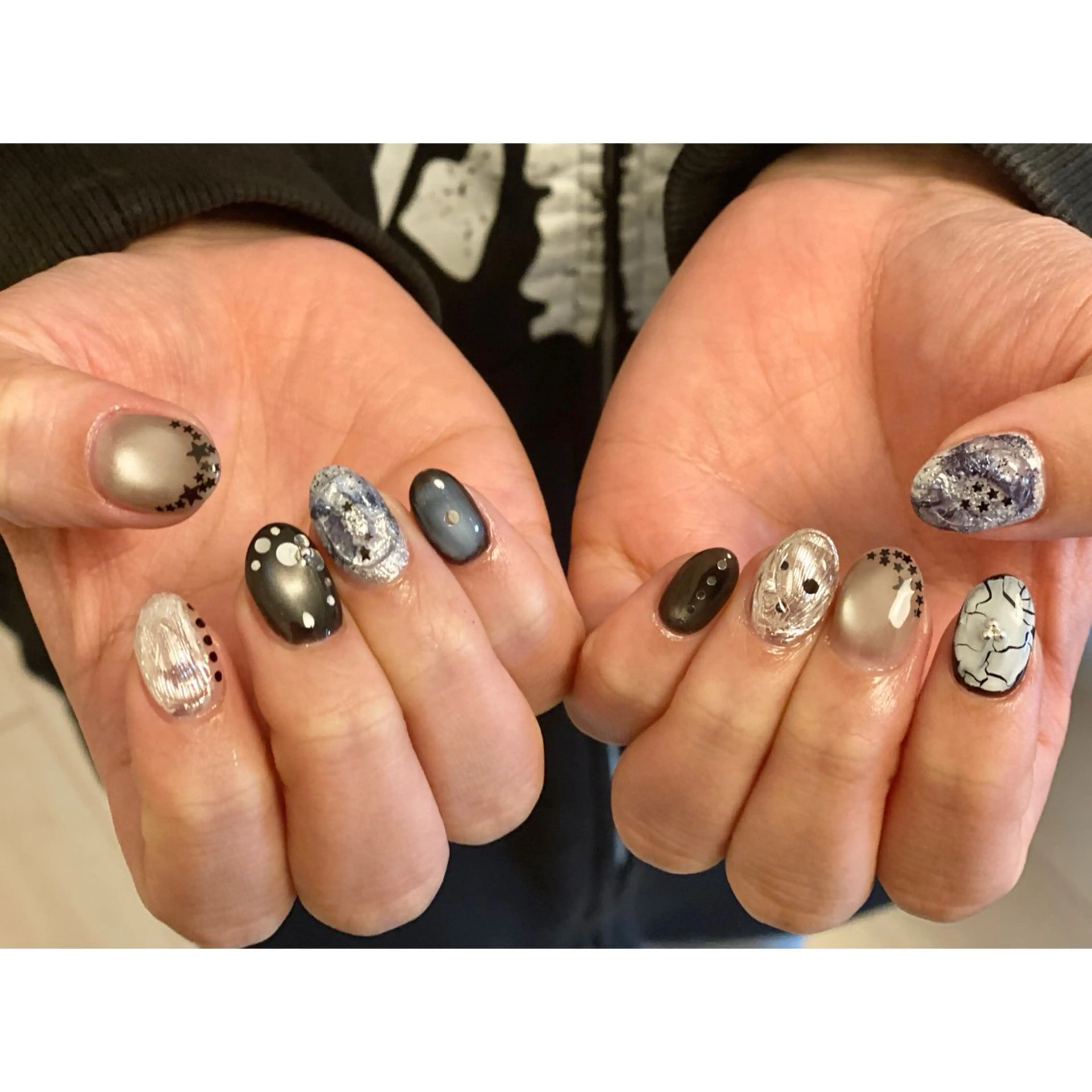 ネイル ハンドネイル ⏦Little 𐙚 Nail⏦のネイルデザイン