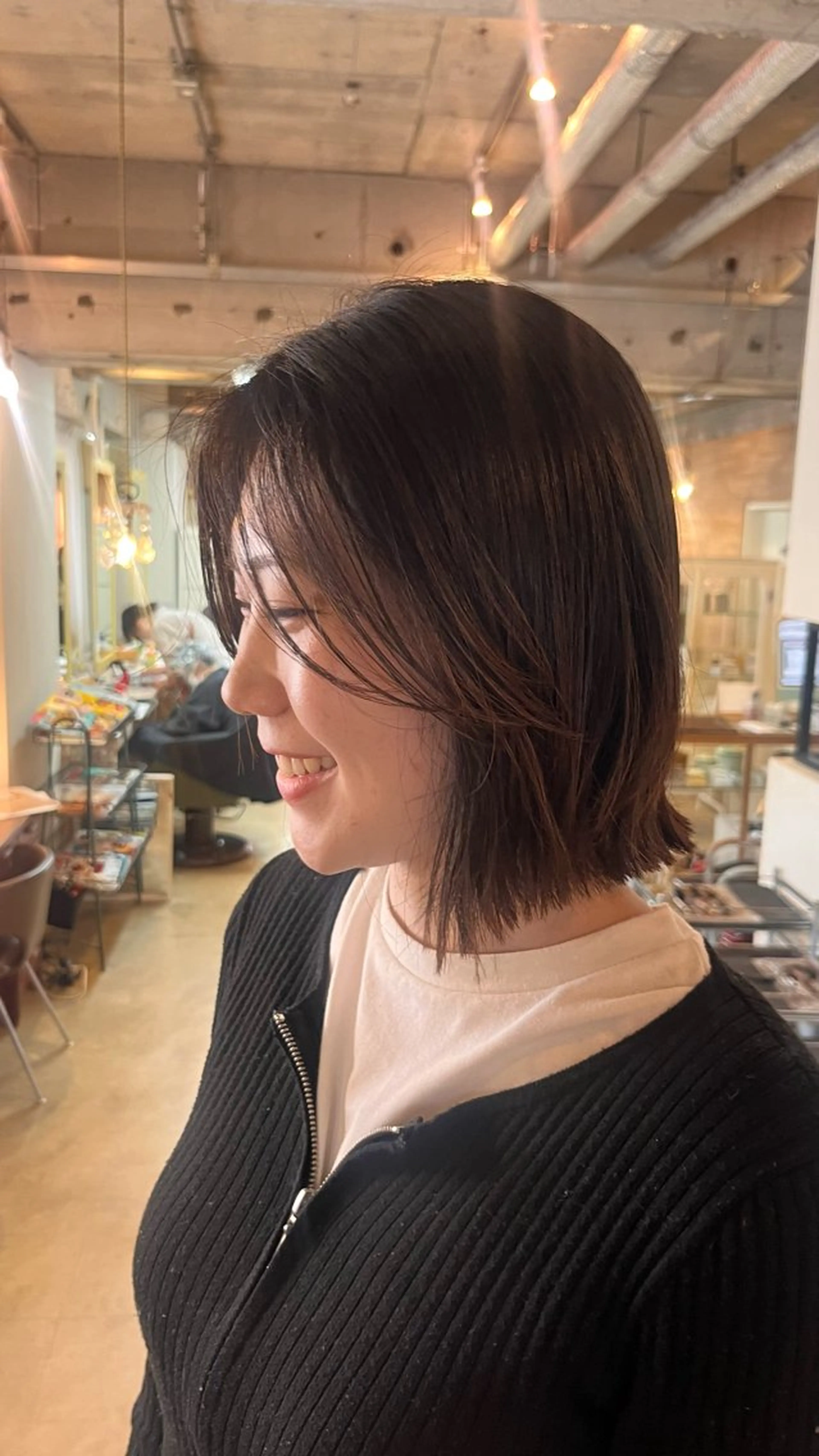 ミディアム 美容室はなこ/万代 /みなみのヘアスタイル