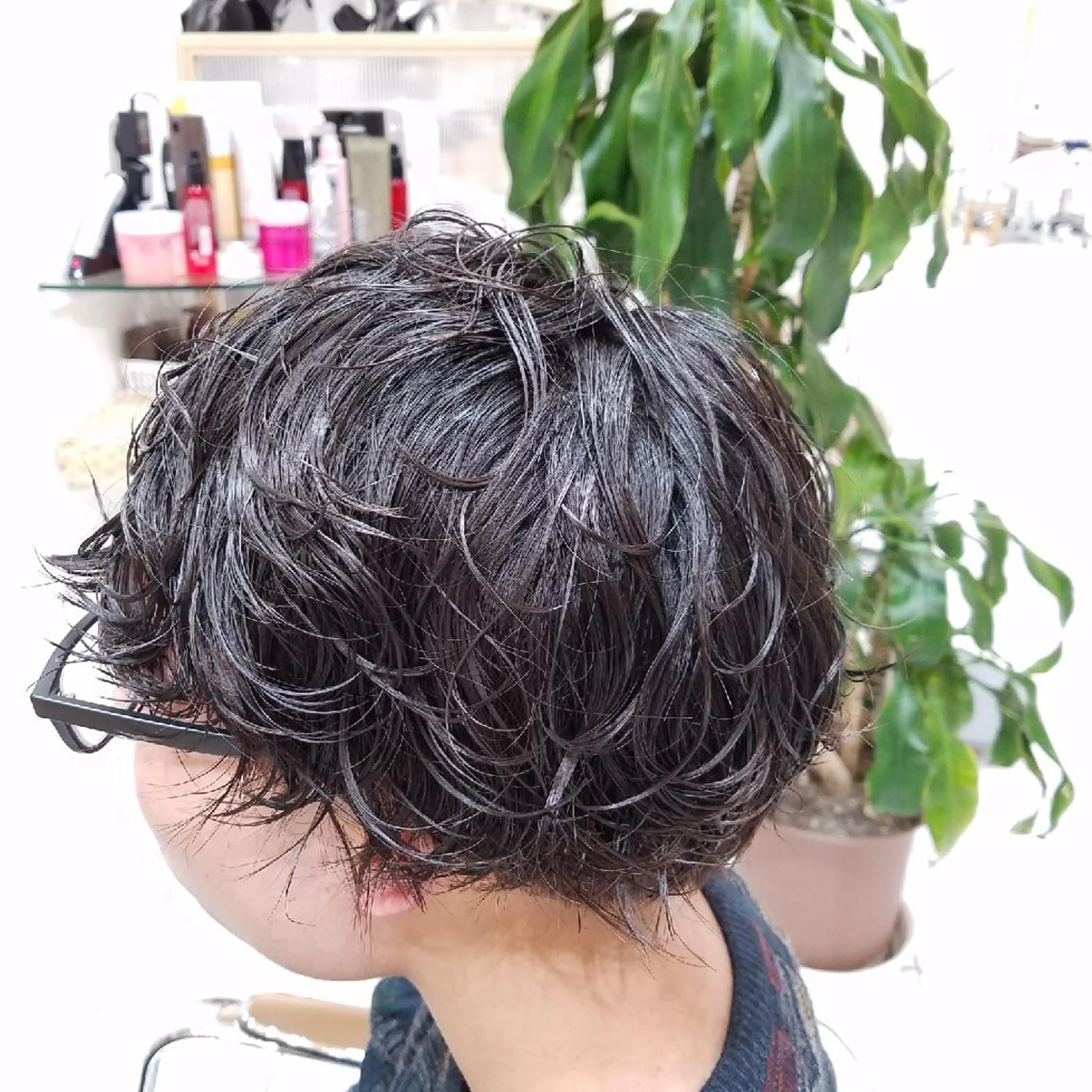ショート パーマ メンズ メンズパーマ BLUE MOON 辻岡健太のヘアスタイル