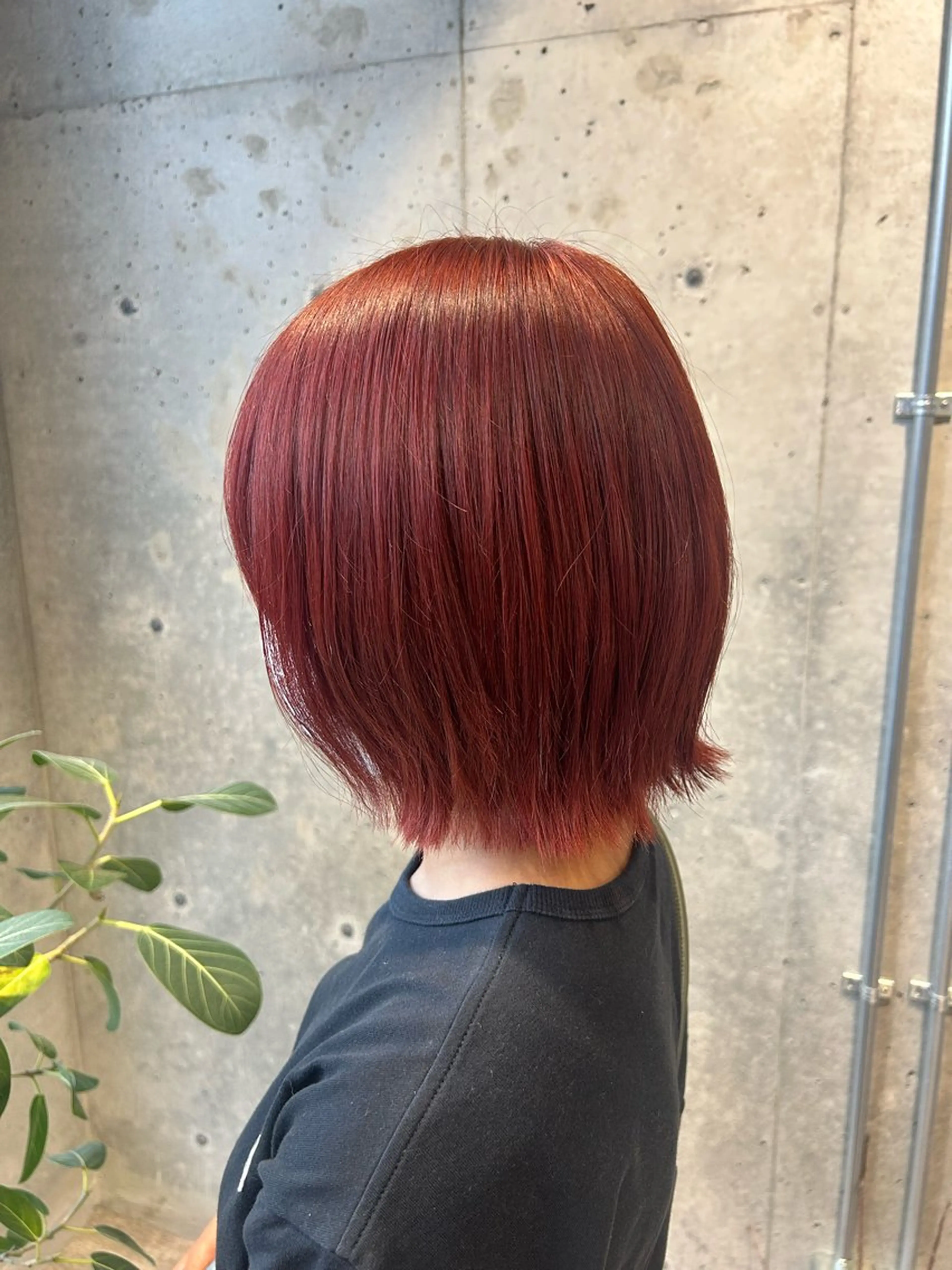 ミディアム カラー ヘアカラー 🤡暖色ショート 🤡みさきのヘアスタイル