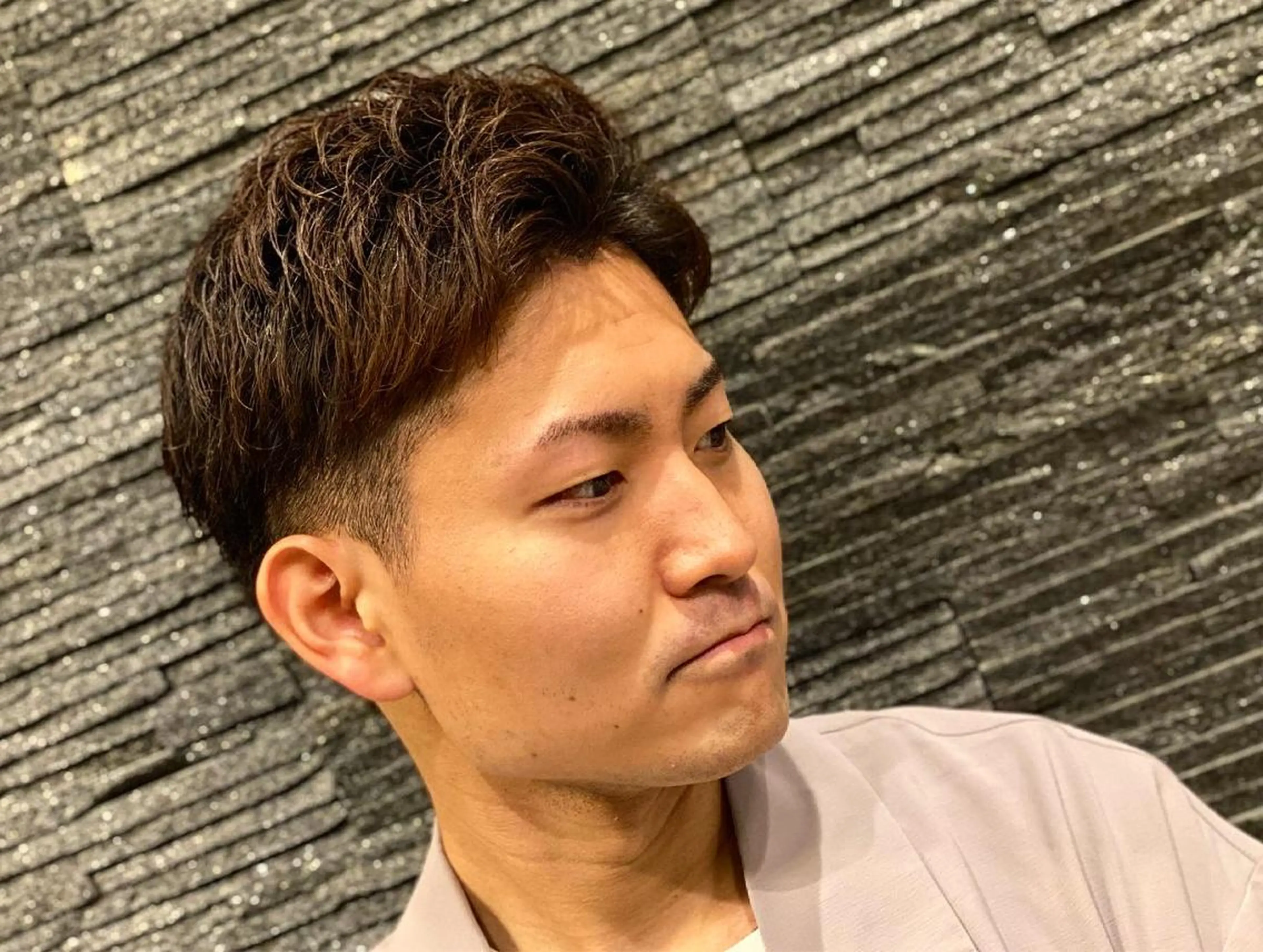 ショート メンズ 浅見 天翔のヘアスタイル