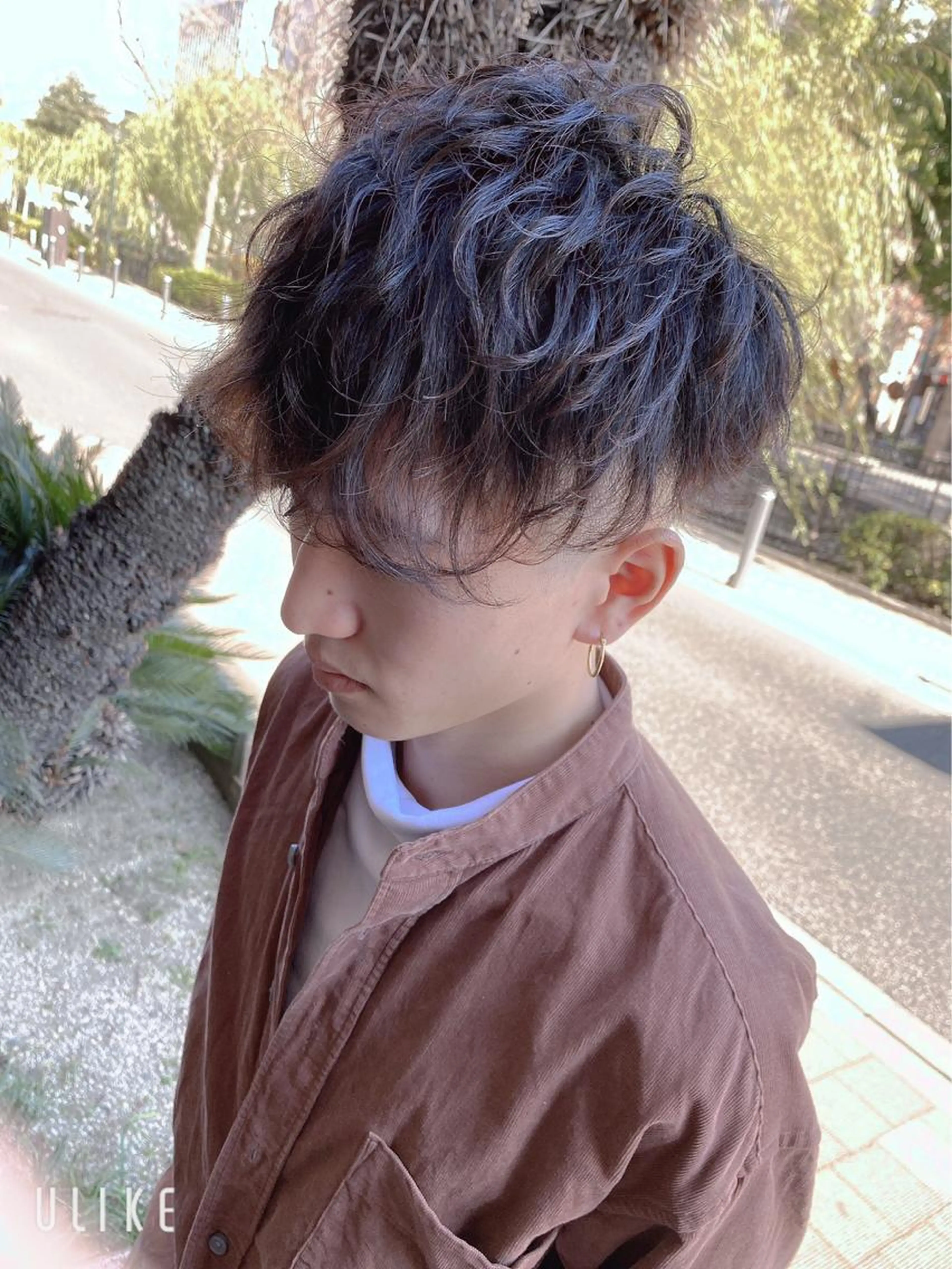 メンズパーマ＋カット　￥10,300​〜​の写真