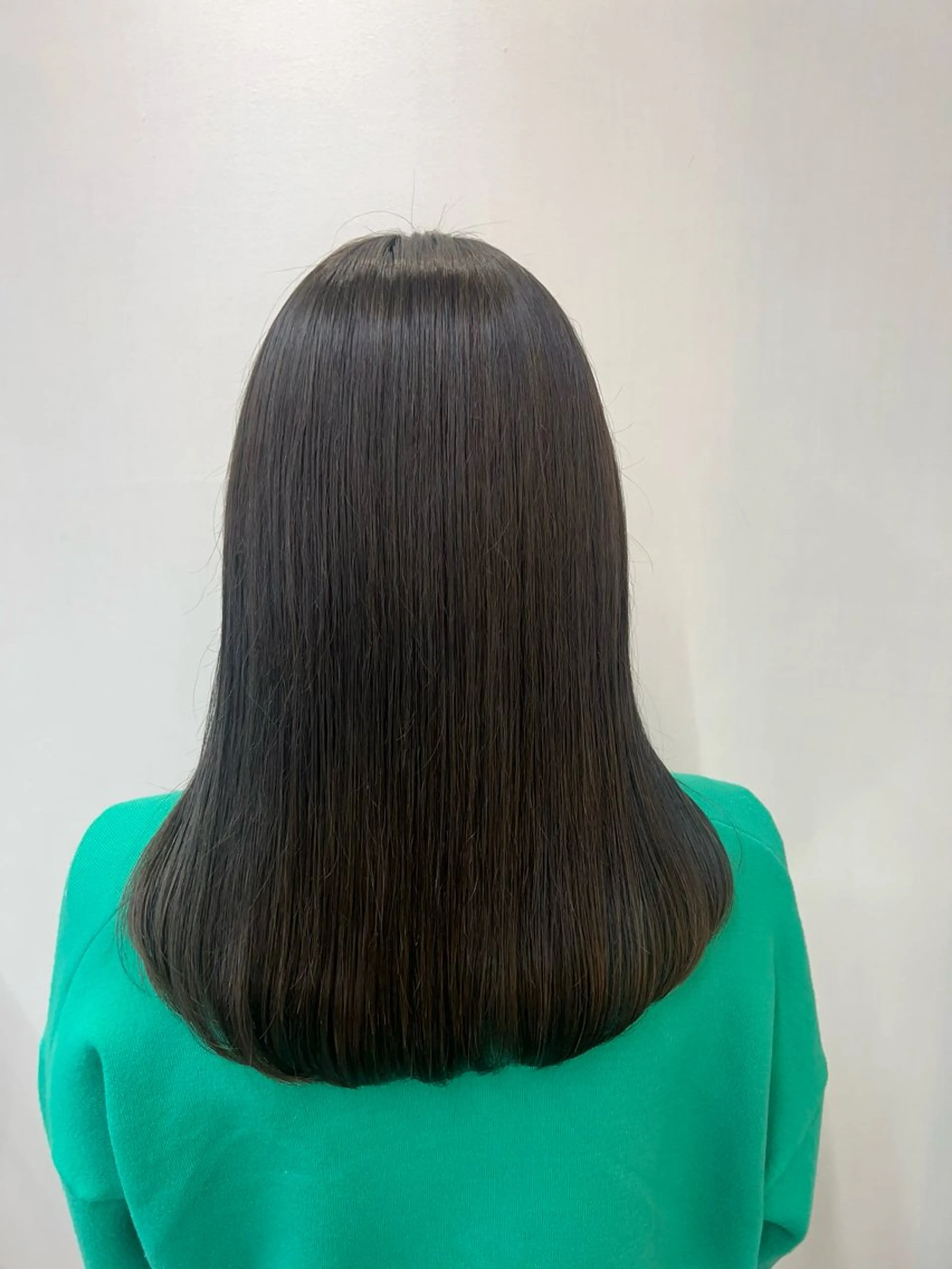 セミロング カラー 熊本市東区 /Ririkaのヘアスタイル