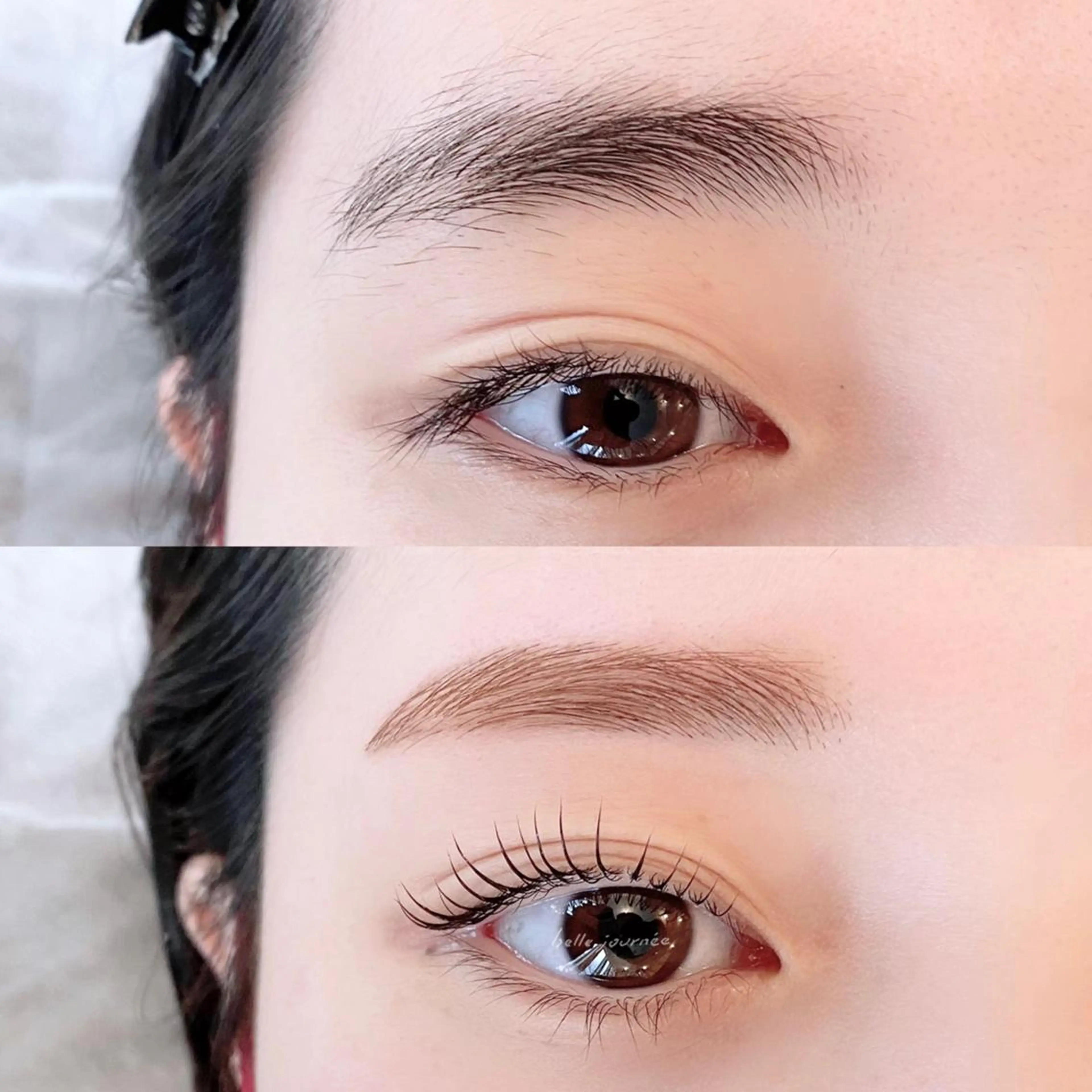 マツエク・マツパ 一重×まつ毛パーマ アミ パーマモデル募集のマツエク・マツパデザイン