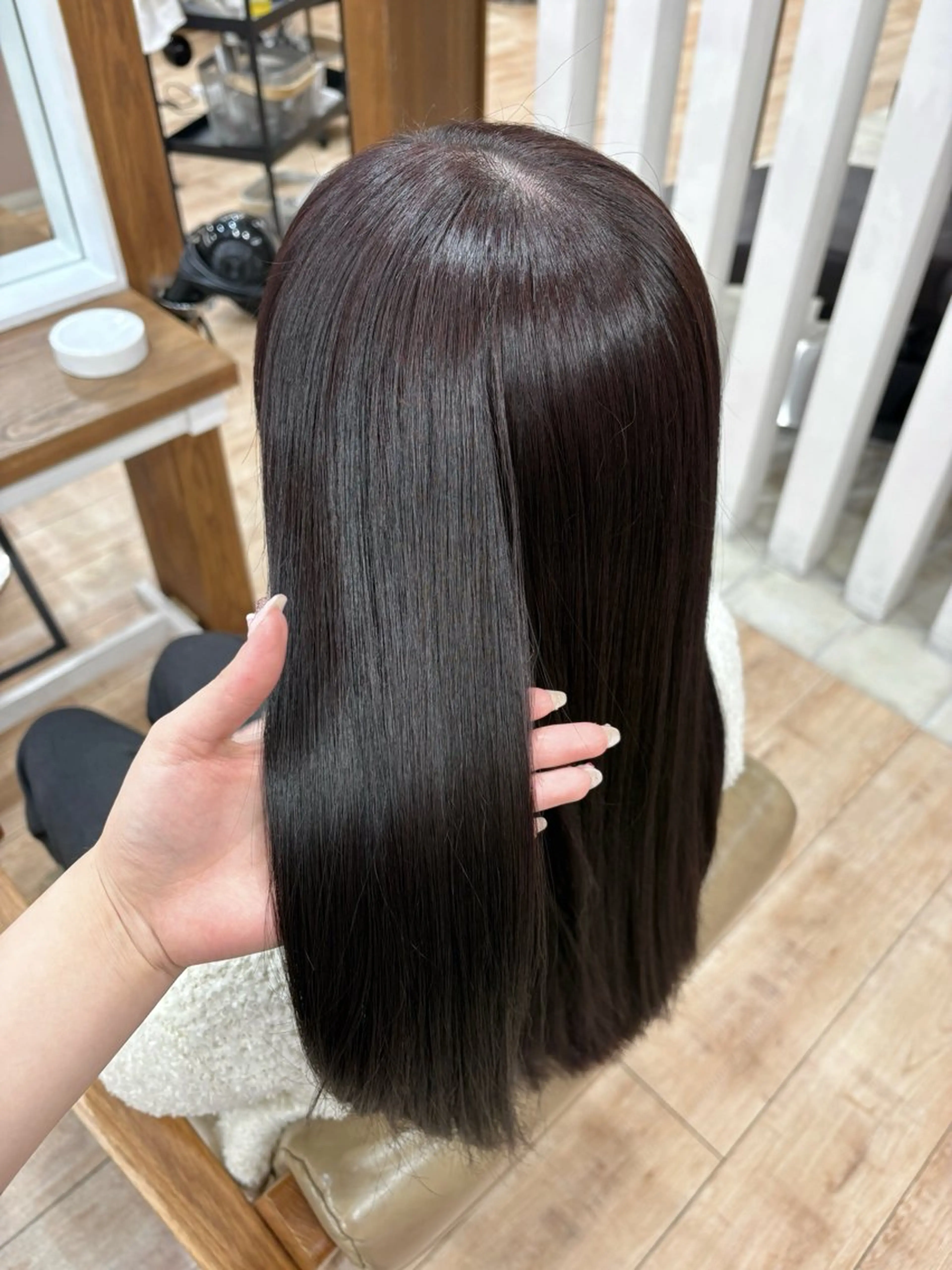 カラー 透明感カラー ラベンダーカラー ヘアカラー ♡🎀透明感艶カラー KARIN🎀♡のヘアスタイル