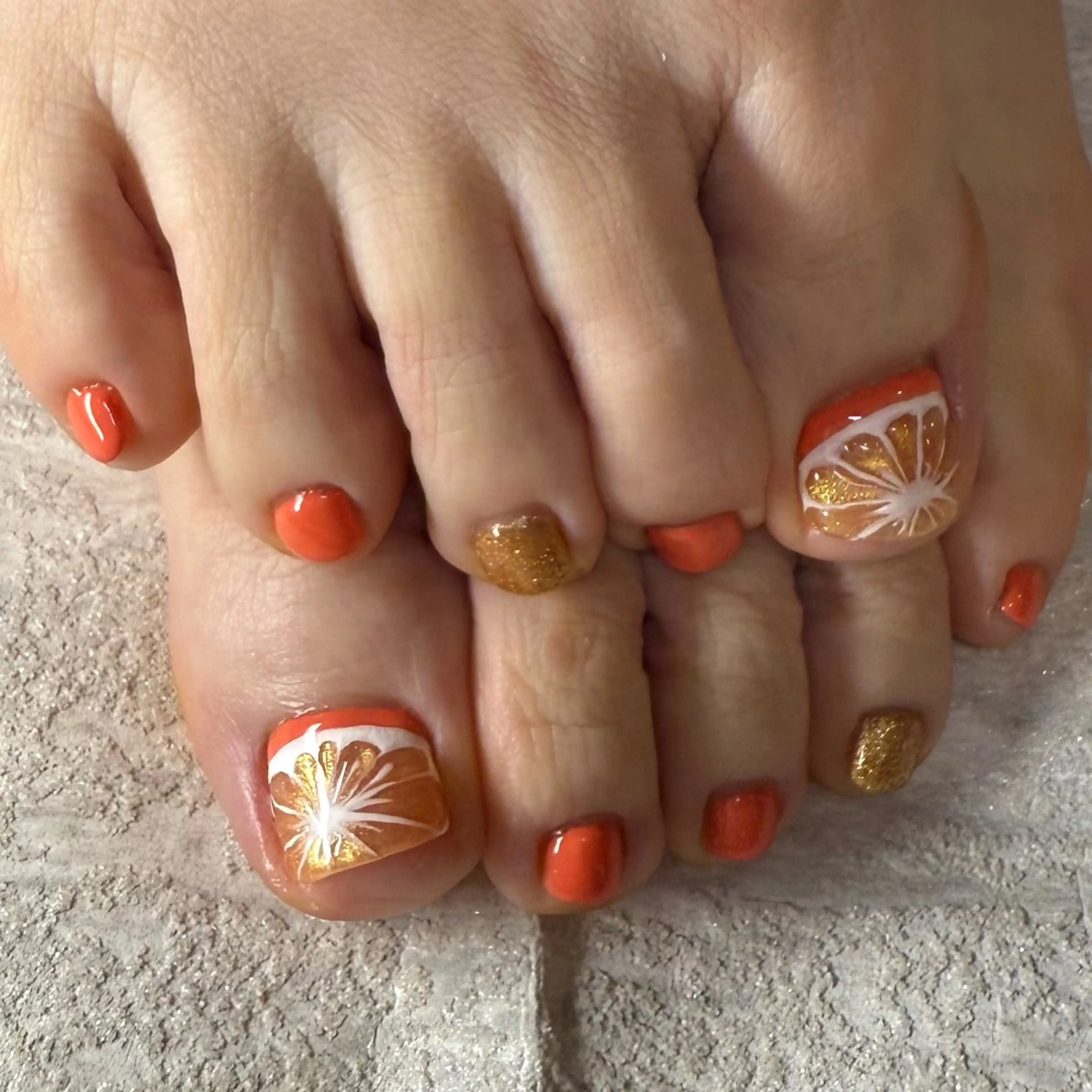 ネイル フットネイル ネイルスタジオ コスタ•デルマールのネイルデザイン