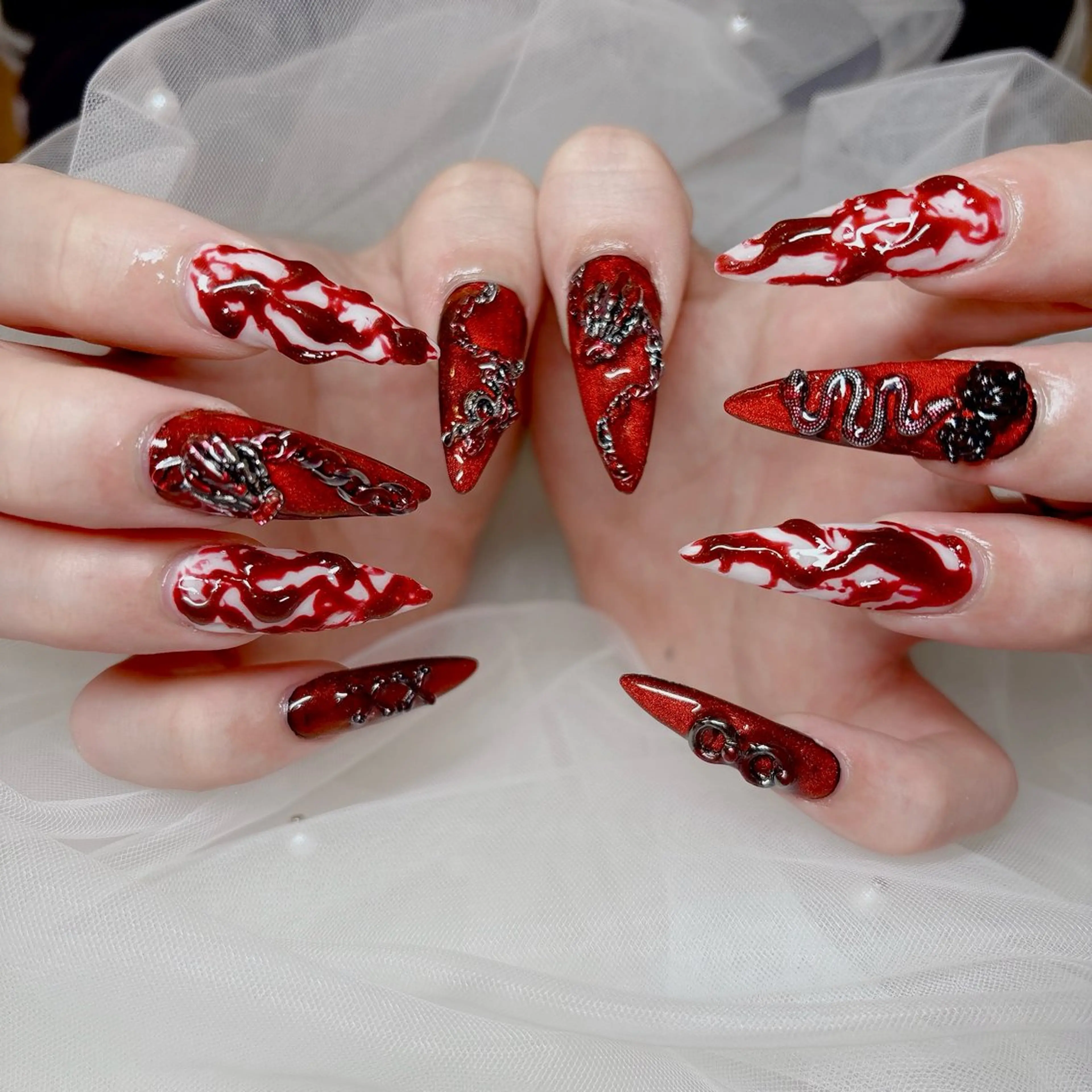 ネイル ハンドネイル 中野駅徒歩5分💅 ラクロレのネイルデザイン