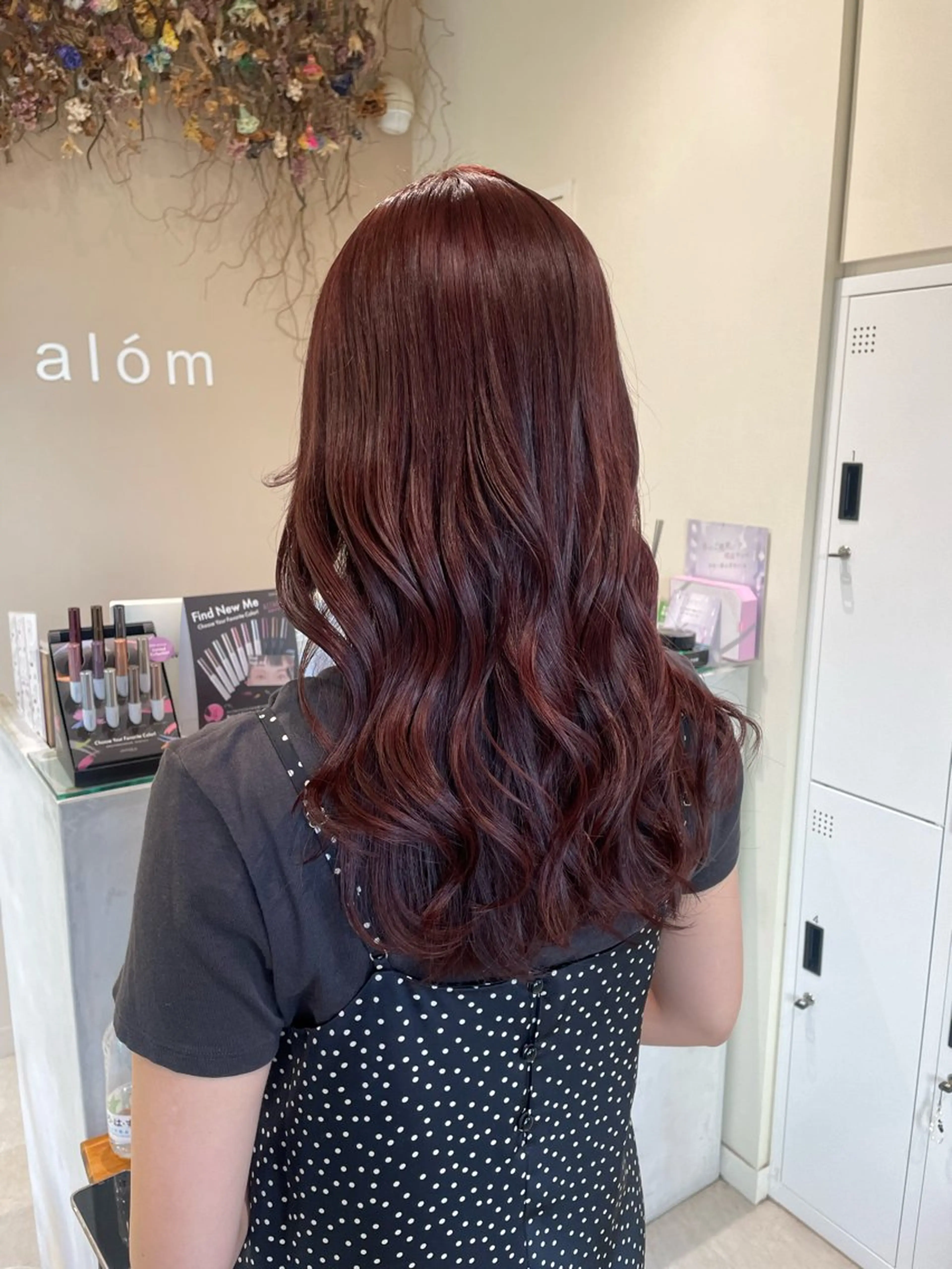 ロング カラー ブラウンカラー レッドカラー レッドブラウン ヘアカラー トリートメント suzuna/暖色 カラー💞/スパのヘアスタイル