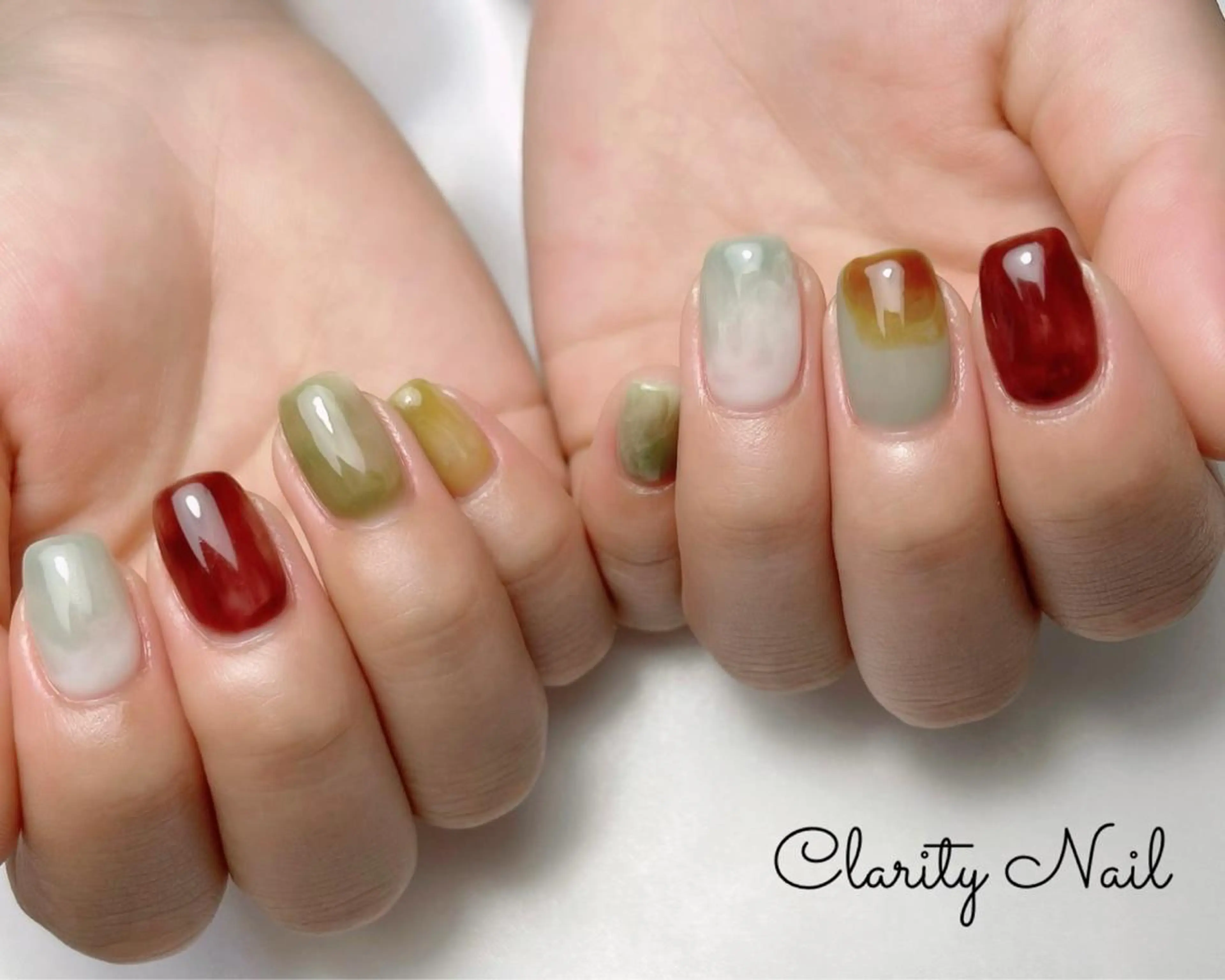 ネイル アートネイル 持ち込み ハンドネイル Clarity Nailのネイルデザイン